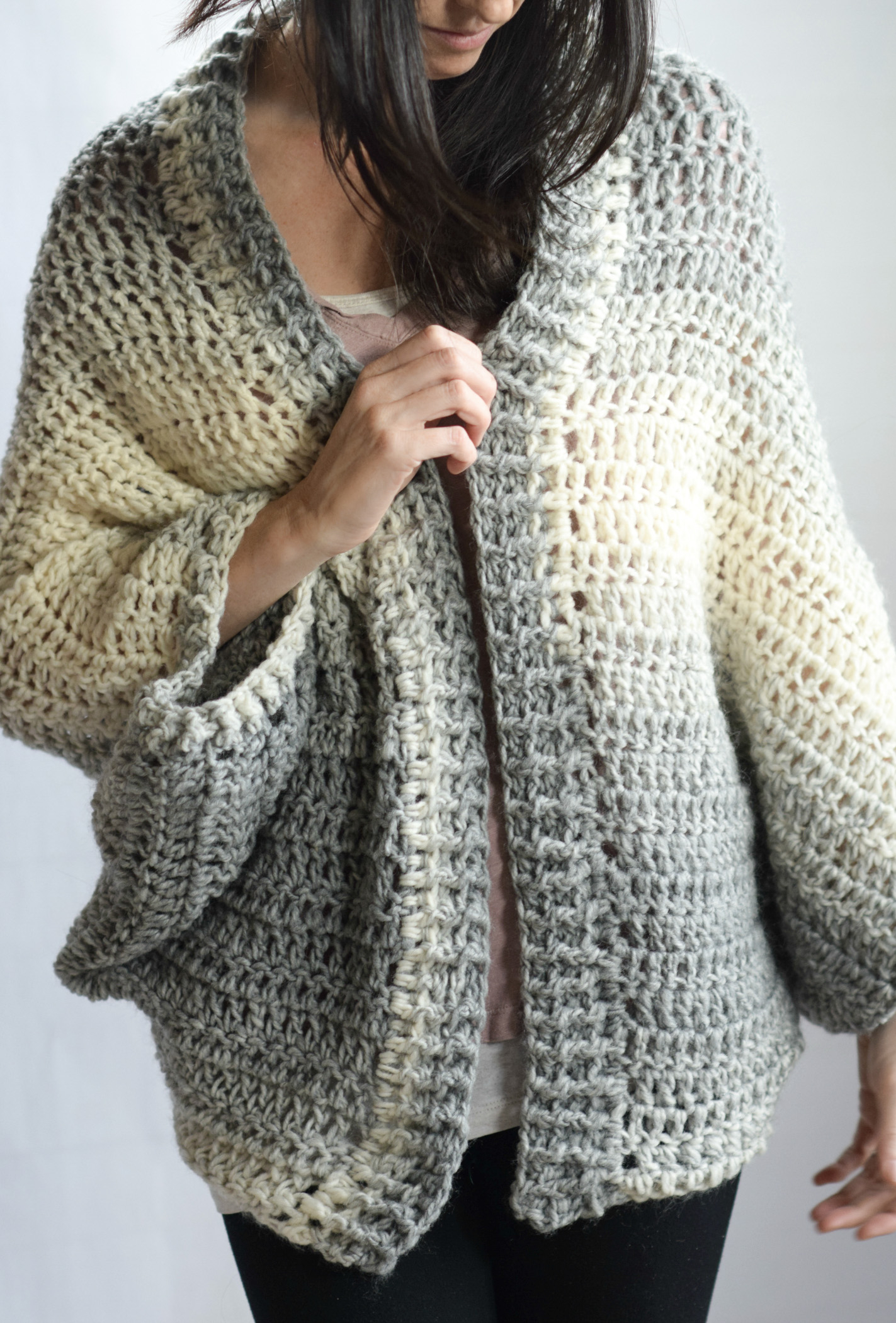 Free Knitting Patterns For Shrugs And Wraps Done In A Day Quick Shrug Crochet Pattern Mama In A Stitch