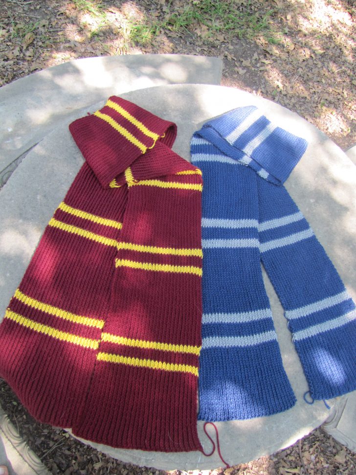 Great Photo of Hogwarts House Scarf Knitting Pattern ...