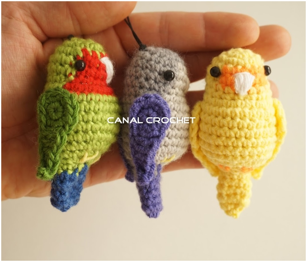 Knitted Bird Pattern Cute Birds Crochet Tutorial And Pattern Pattern Center