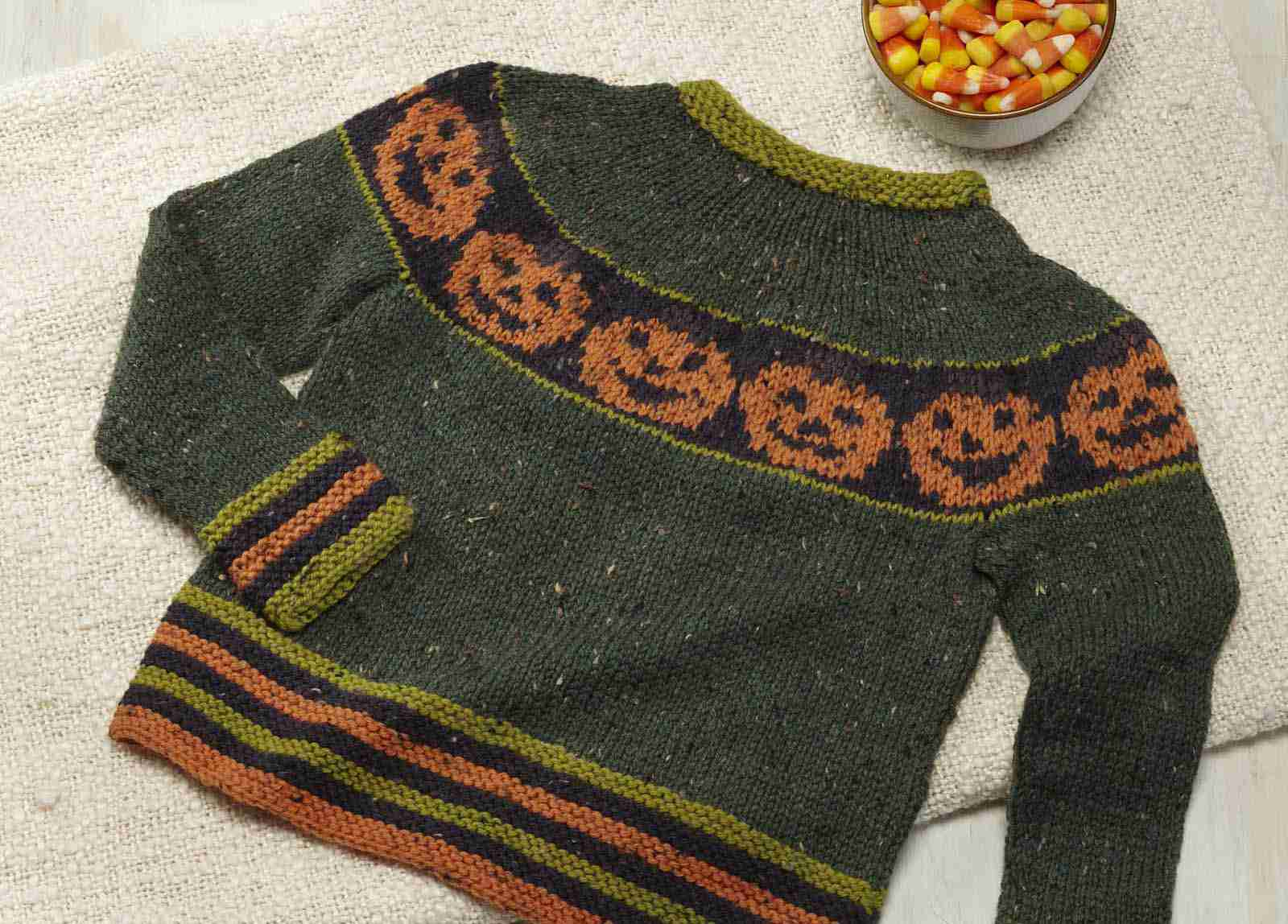 Knitted Childrens Sweaters Free Patterns 10 Free Pumpkin Patterns For Knitting