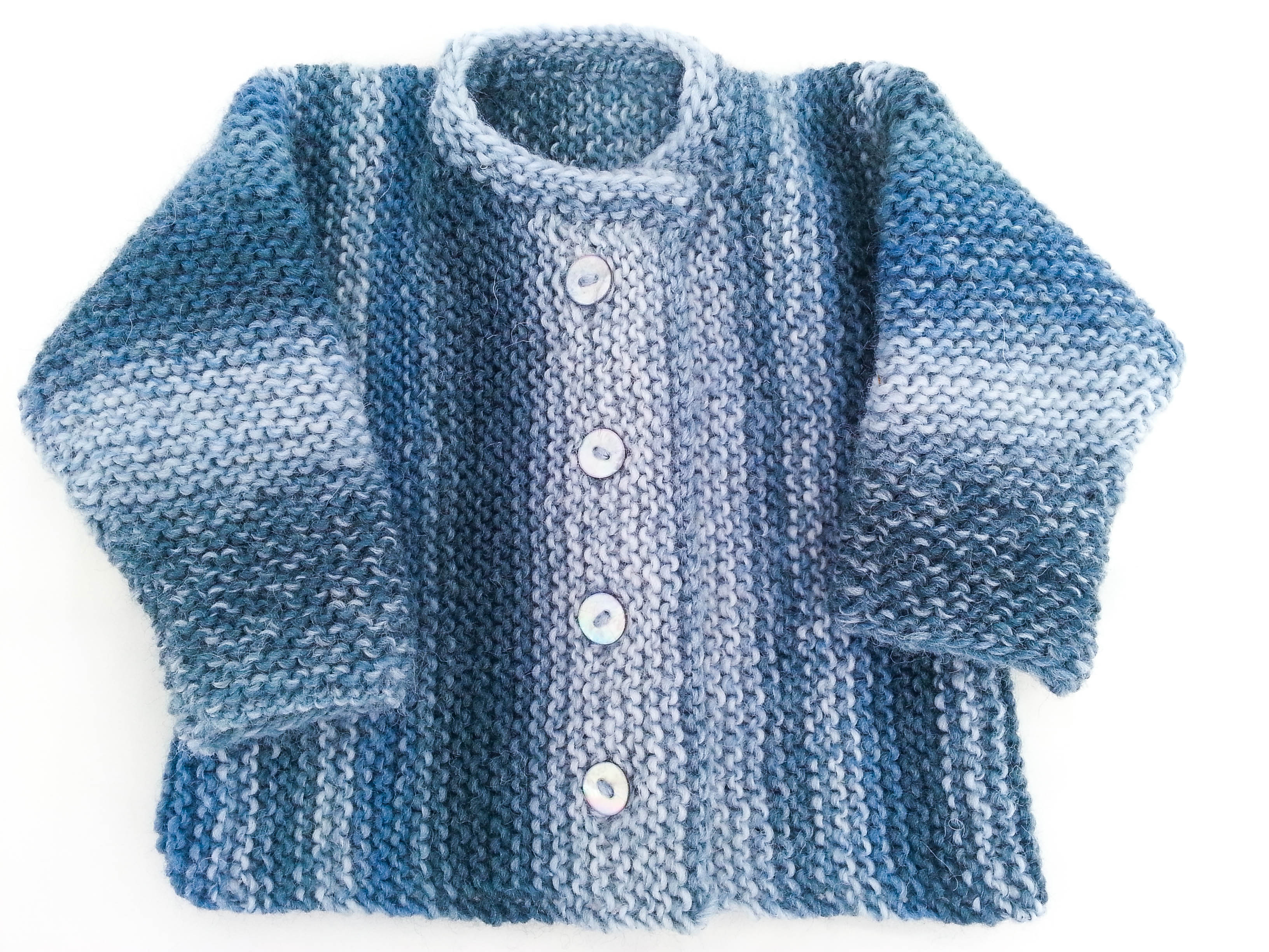 Knitting Pattern Baby Sweater Knitting Pattern Garter Stitch Ba Cardigan One Piece Ba Sweater 5 Sizes Easy Pattern Toddler Buttoned Sweater