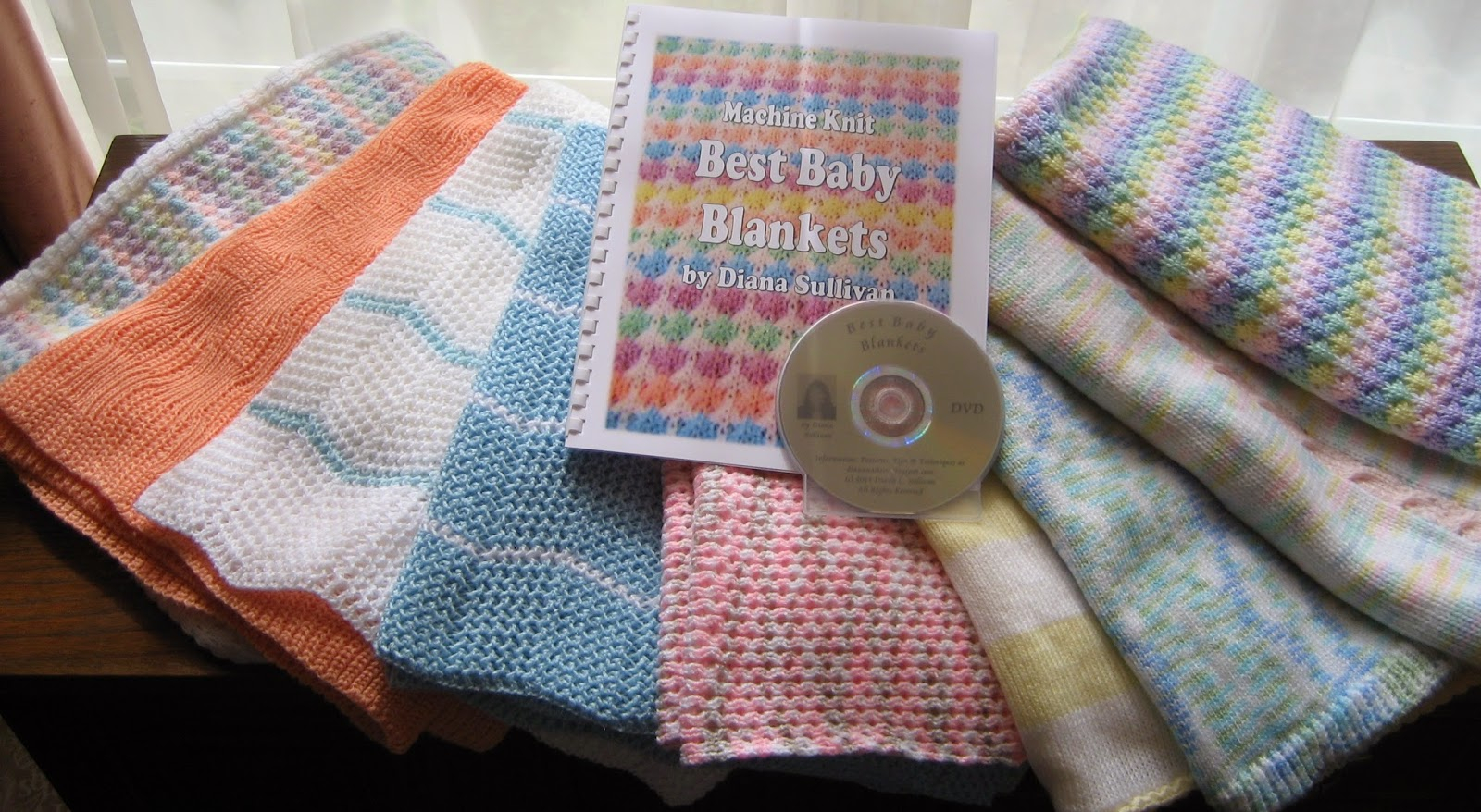 Machine Knit Baby Blanket Pattern Diana Natters On About Machine Knitting Its A Book Best Ba