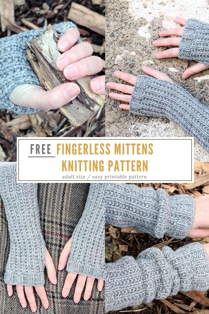 Mens Fingerless Gloves Knit Pattern Fingerless Mittens Pattern Free Knitting Patterns Handy Little Me