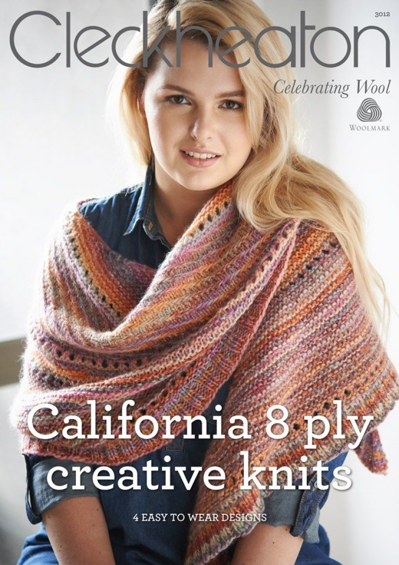 8 Ply Wool Knitting Patterns California 8 Ply Creative Knits Pattern