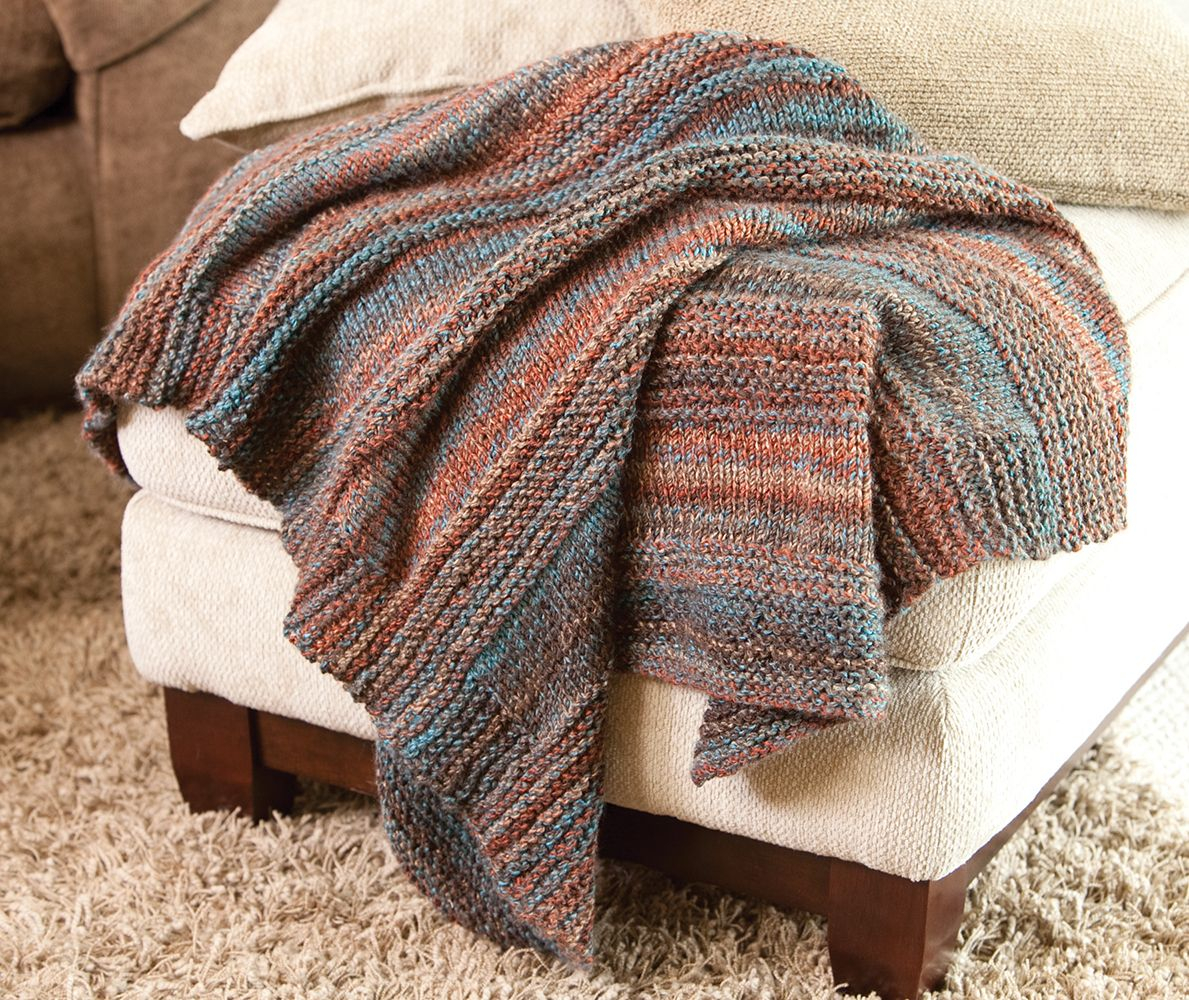 Afghan Knitting Pattern Free Quick Easy Lap Blanket Pattern