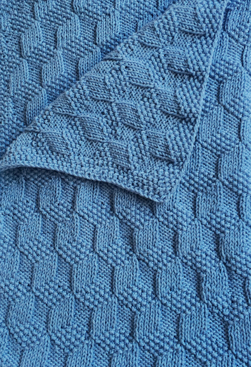 Afghan Knitting Pattern Reversible Blanket Knitting Patterns In The Loop Knitting