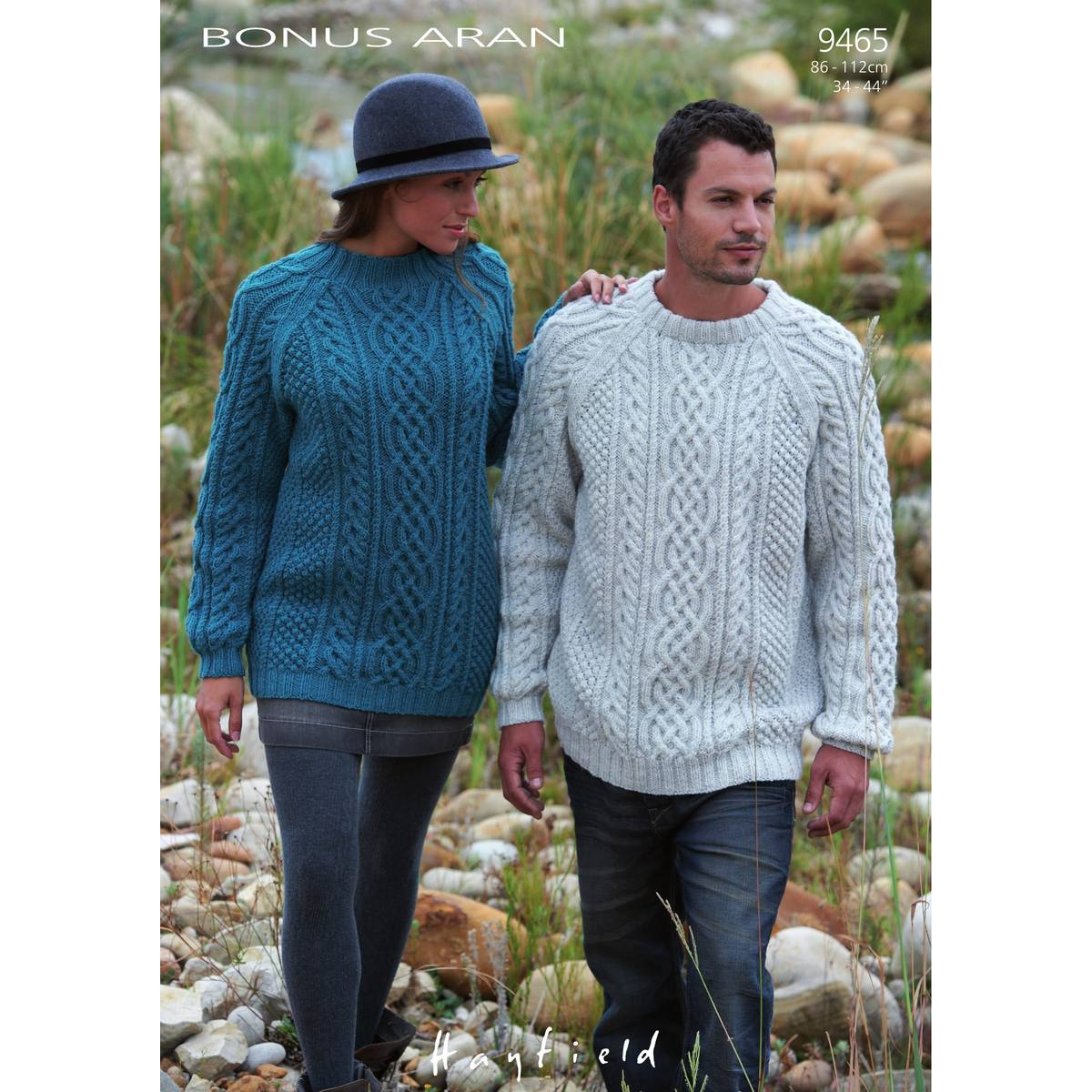 Aran Knit Cardigan Pattern Hayfield Bonus Aran Sweaters Digital Pattern 9465