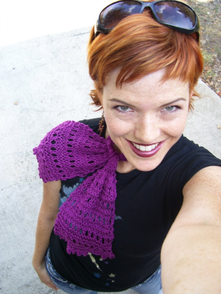 Ascot Scarf Knitting Pattern Lana Clark Ascot February Free Pattern Of The Month Vickie Howell