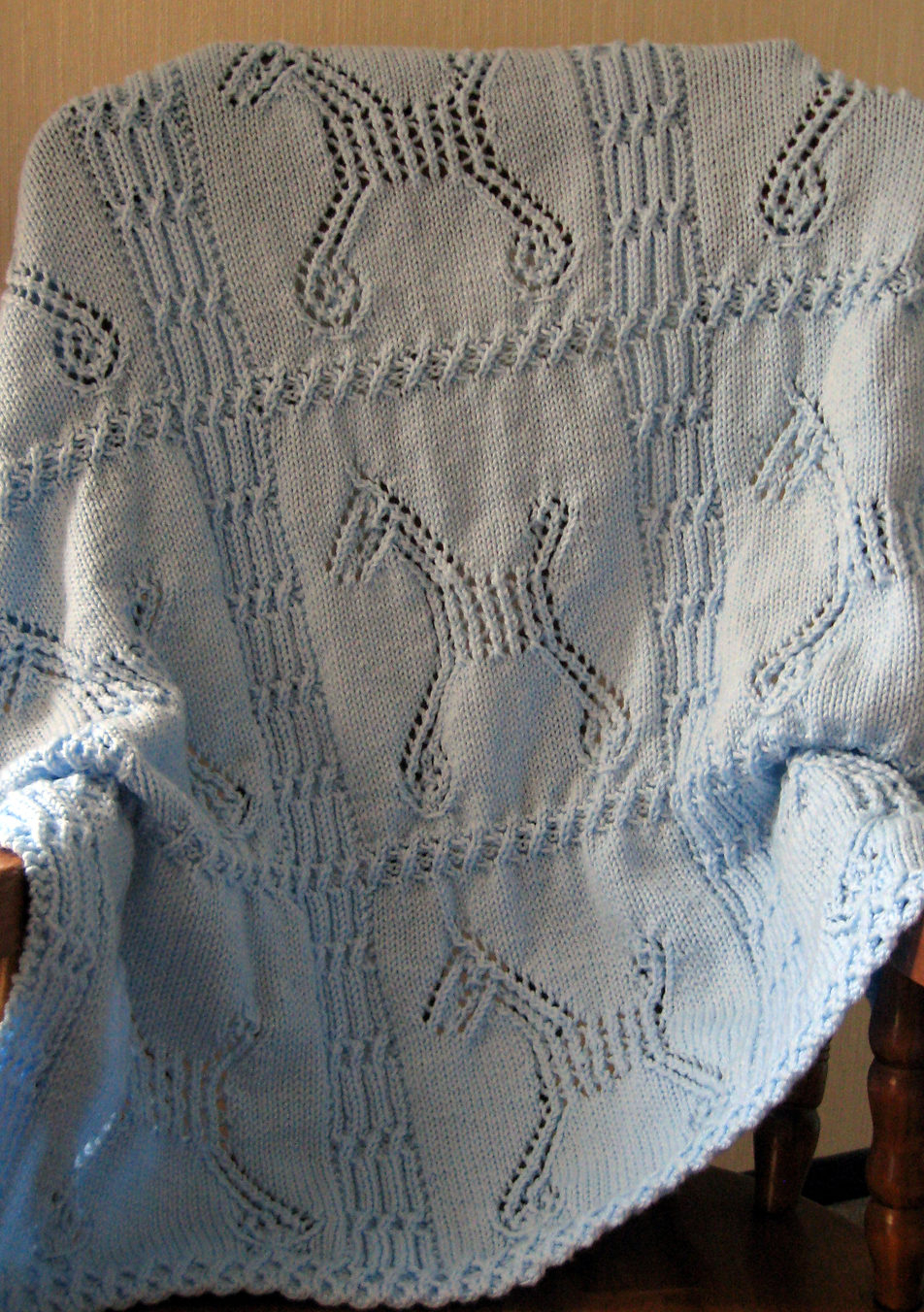 Baby Blanket Free Knitting Pattern Block Ba Blanket Knitting Patterns In The Loop Knitting
