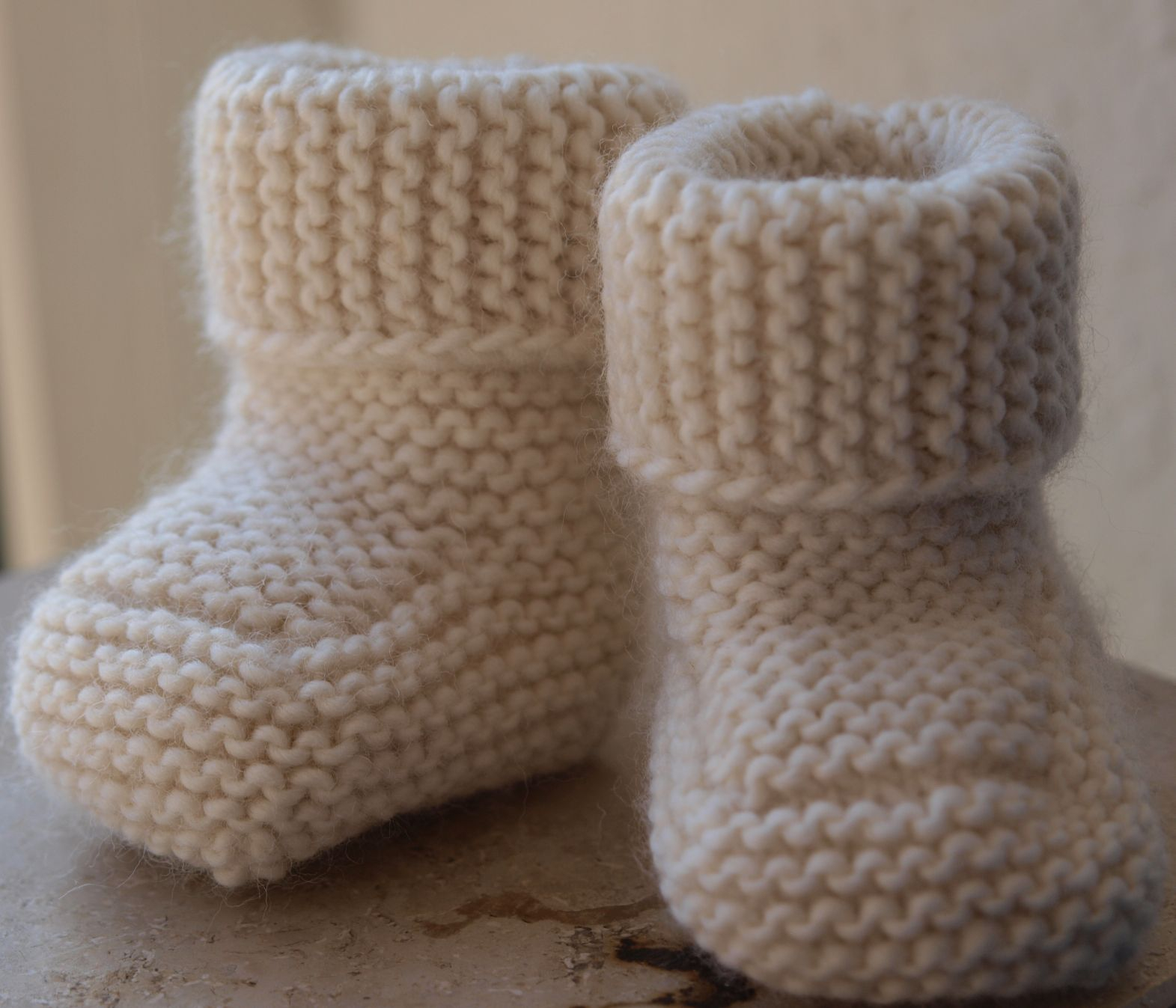 Baby Booties Pattern Knit Ba Knits The Artful Thrifter