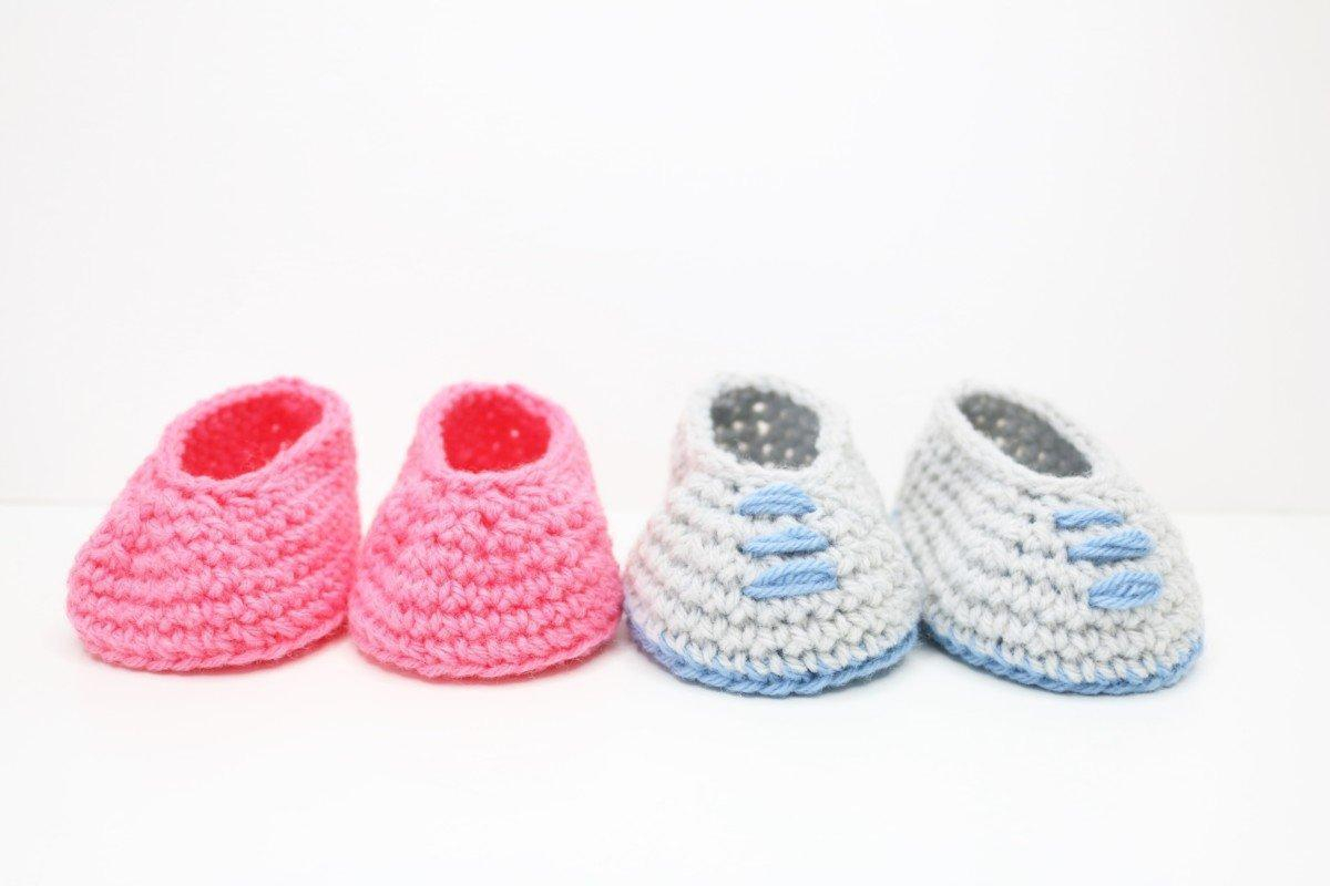 Baby Booties Pattern Knitting Easy Easy Ba Booties Bella Coco Crochet
