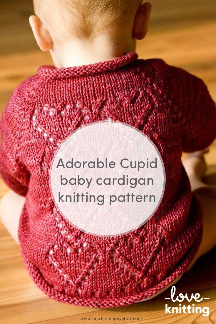 Baby Coat Knitting Pattern Ba Knitting Patterns Adorable Cupid Ba Cardigan Knitting Pattern