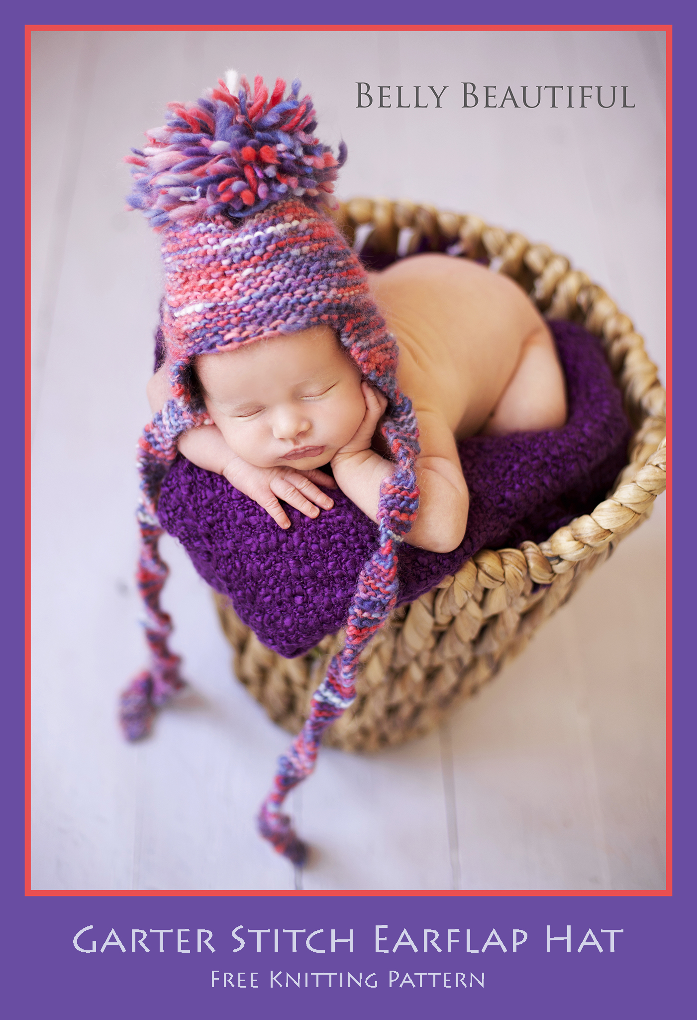 Baby Earflap Hat Knitting Pattern Another Fun Freebie Knit Crochet Melodys Makings