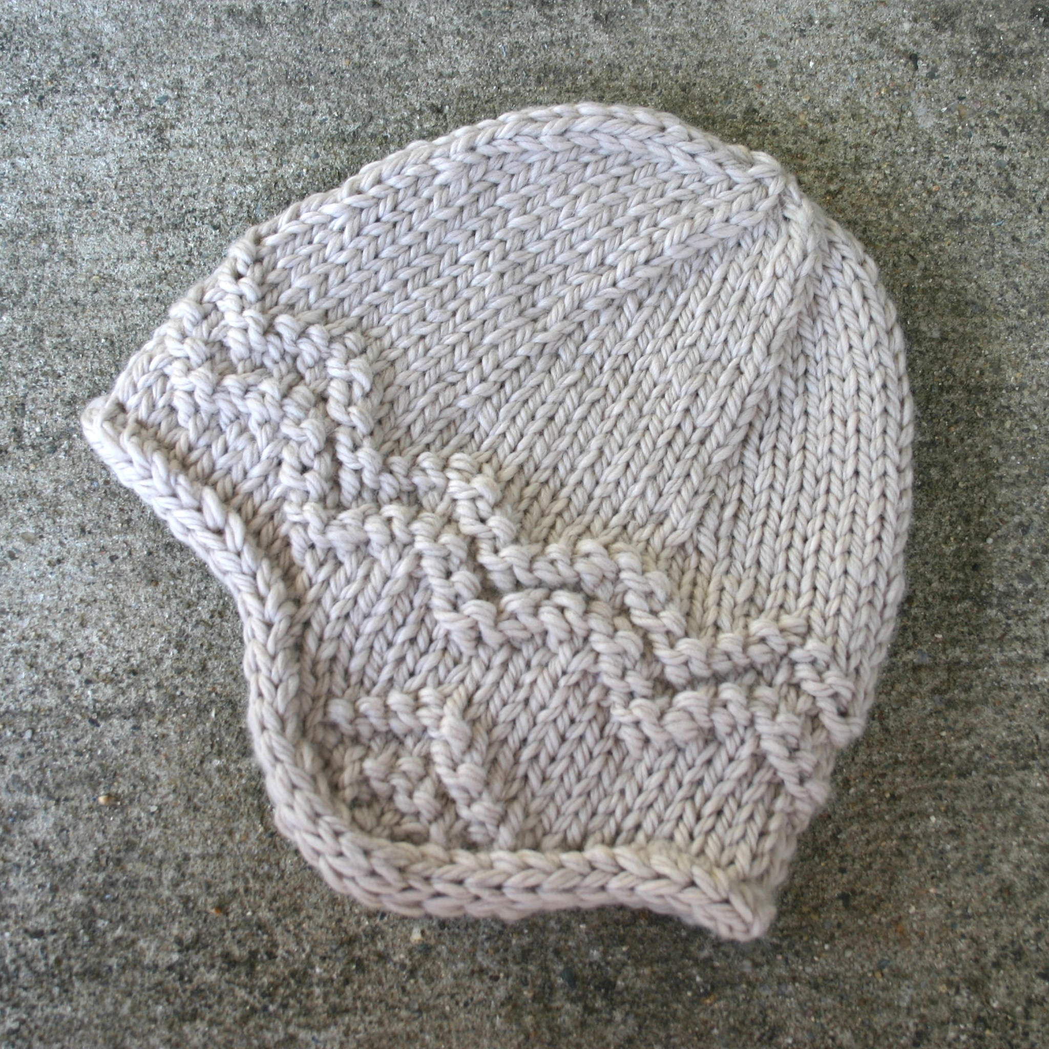 Baby Earflap Hat Knitting Pattern Free Knitting Pattern North Shore Hat Two Strands
