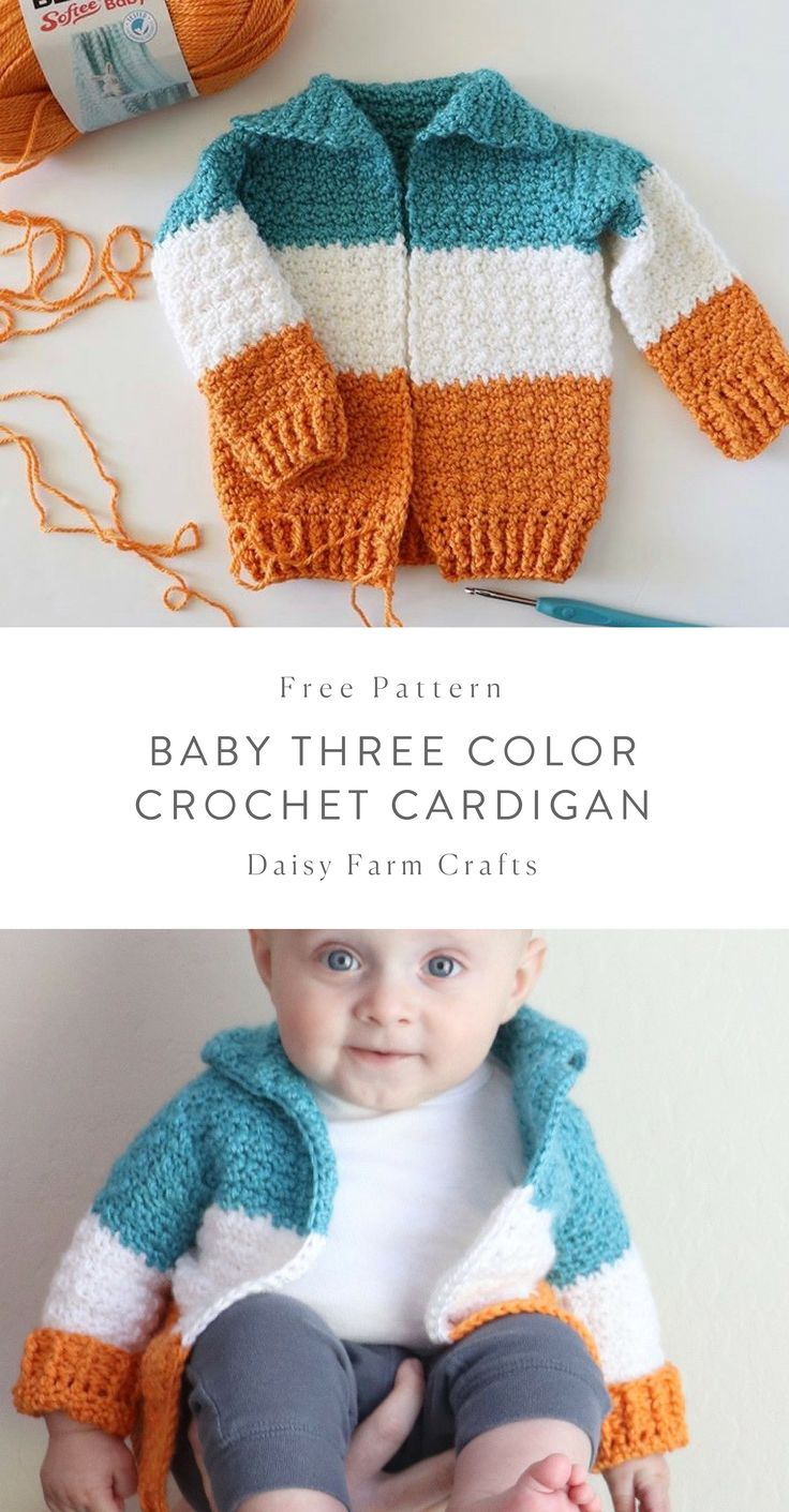 Baby Hoodie Knitting Pattern Free Ba Knitting Patterns Sweaters Free Pattern Ba Three Color