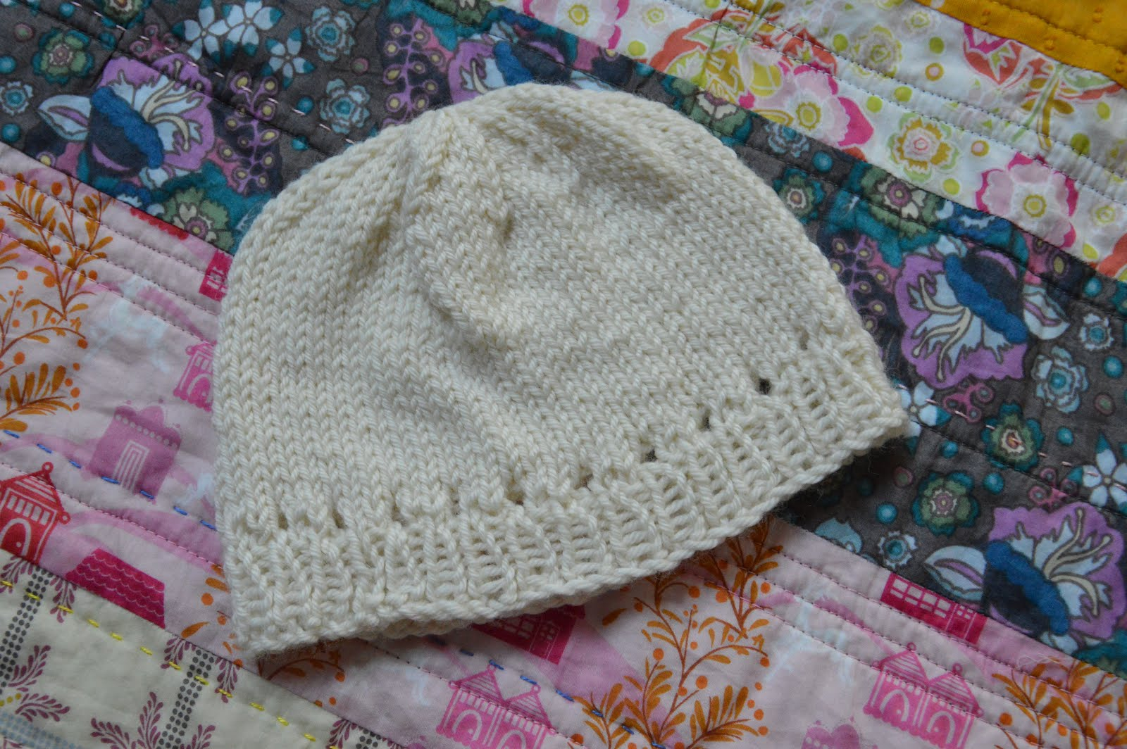 Baby Knitted Hat Pattern Ocd Obsessive Crafting Disorder Ba Knit Eyelet Hat Pattern
