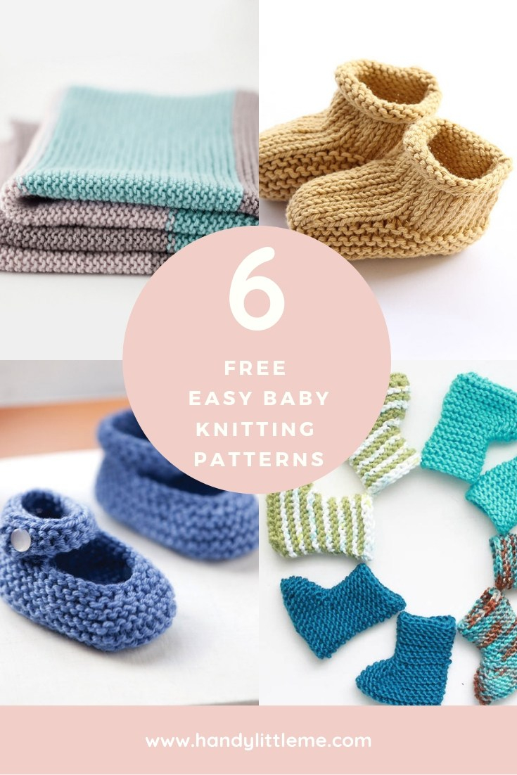 Baby Knitting Patterns Easy Ba Knits Free Knitting Patterns Handy Little Me