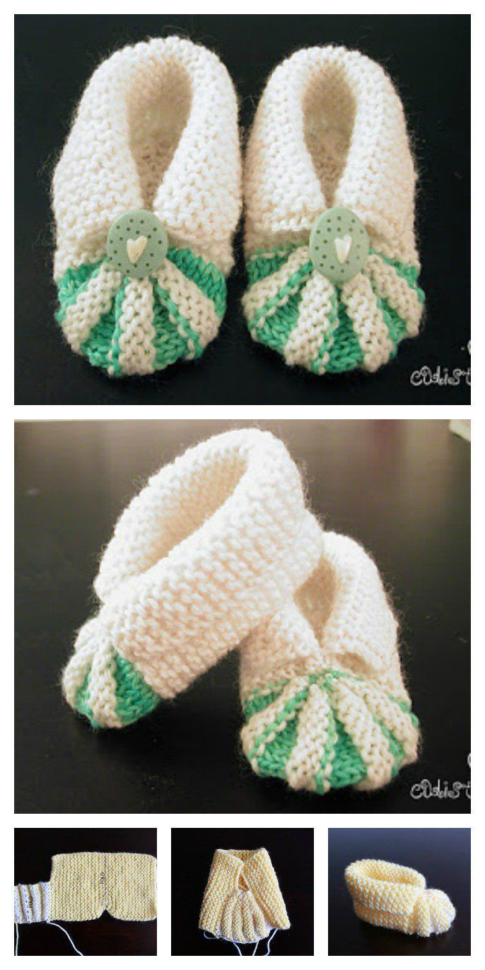 Baby Knitting Patterns Easy Knitting Patterns Booties Simple And Cute Ba Knitting Booties Free