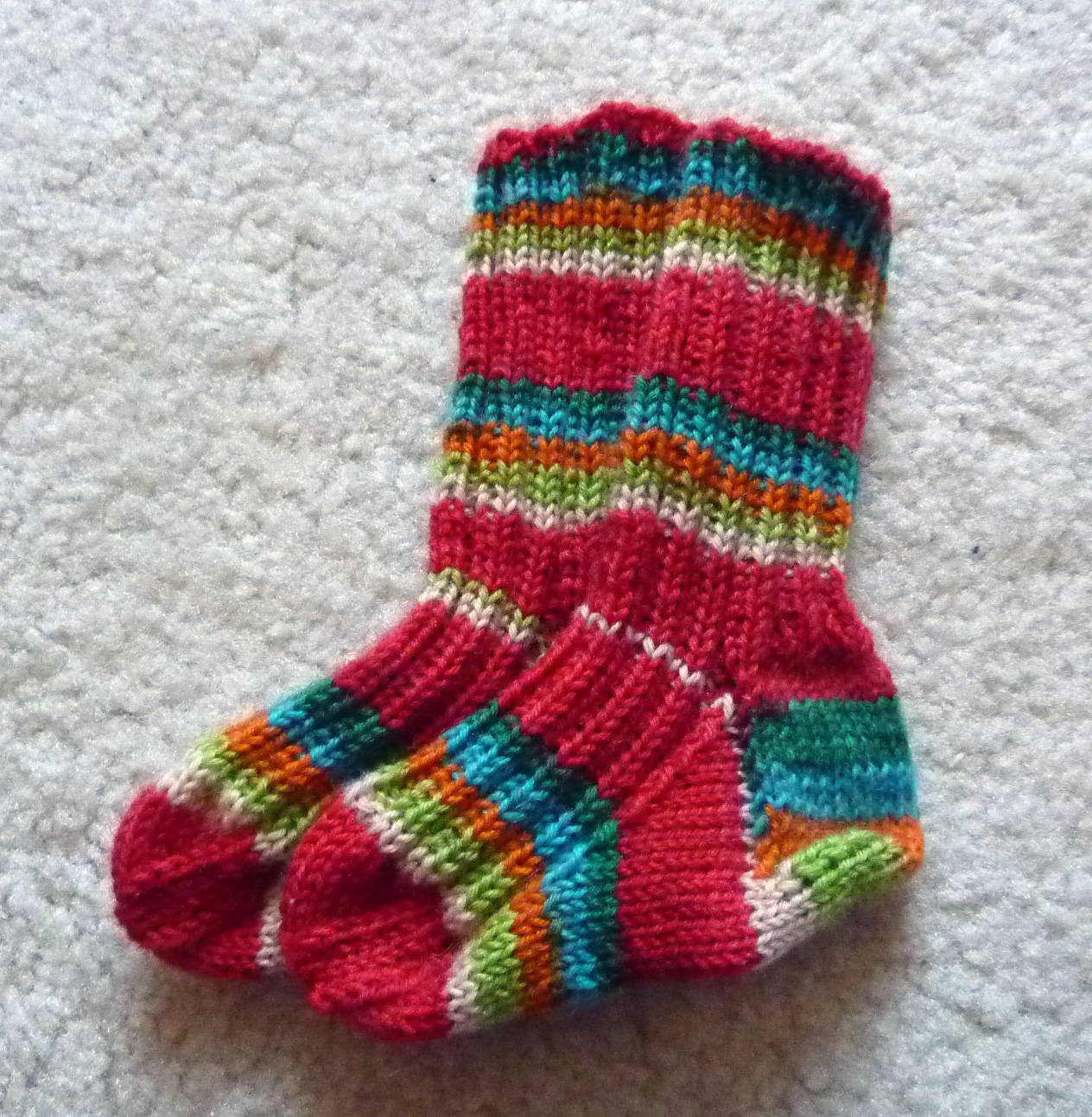 Baby Socks Knitting Patterns Ba Socks Annas Creative Corner