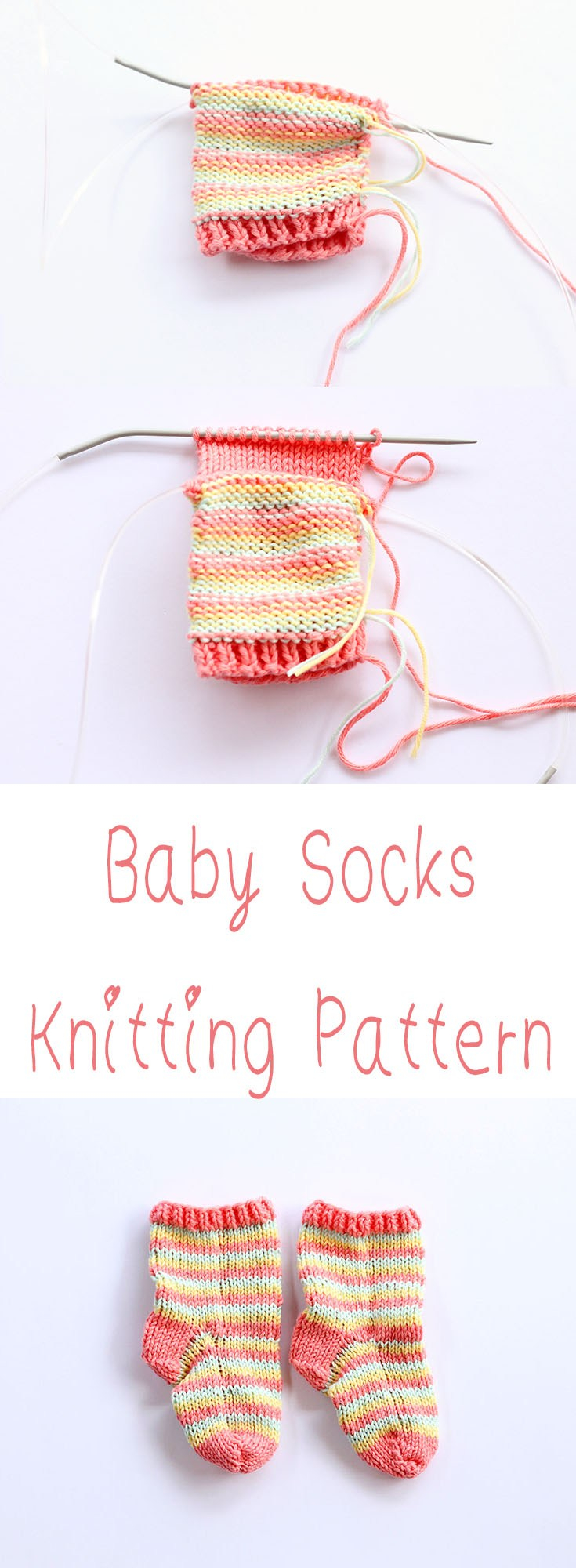 Baby Socks Pattern Knitting Ba Socks Pattern Free Knitting Patterns Handy Little Me