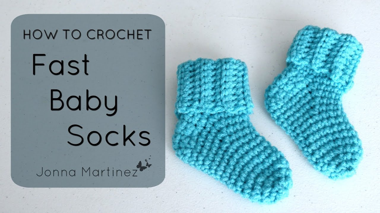 Baby Socks Pattern Knitting How To Crochet Fast Ba Socks