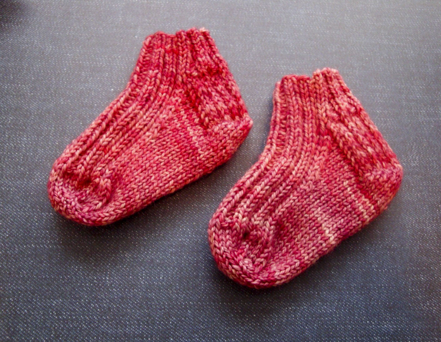Baby Socks Pattern Knitting What Karen Knits Ba Socks 4