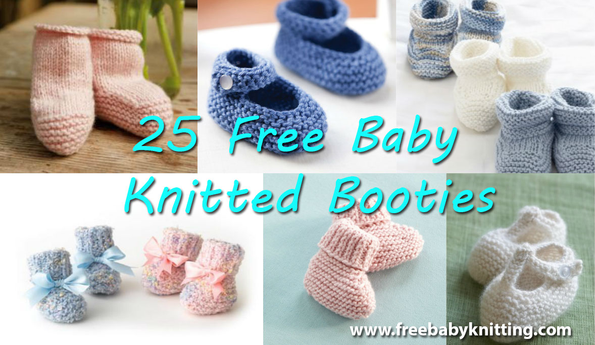 Basic Baby Booties Knitting Pattern 25 Free Ba Knitted Booties Patterns You Cant Get Enough Of