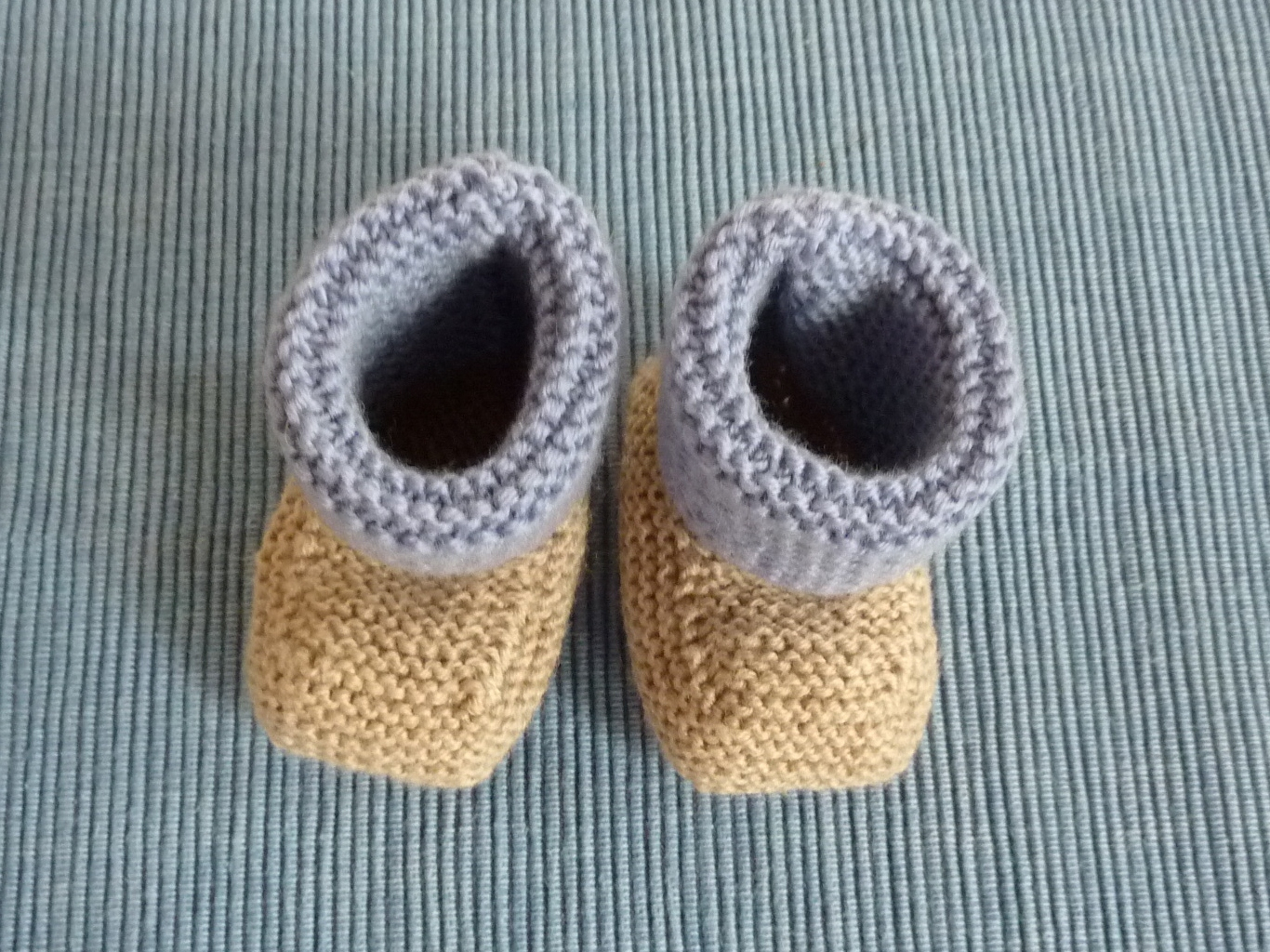 Basic Baby Booties Knitting Pattern Boots Annas Creative Corner