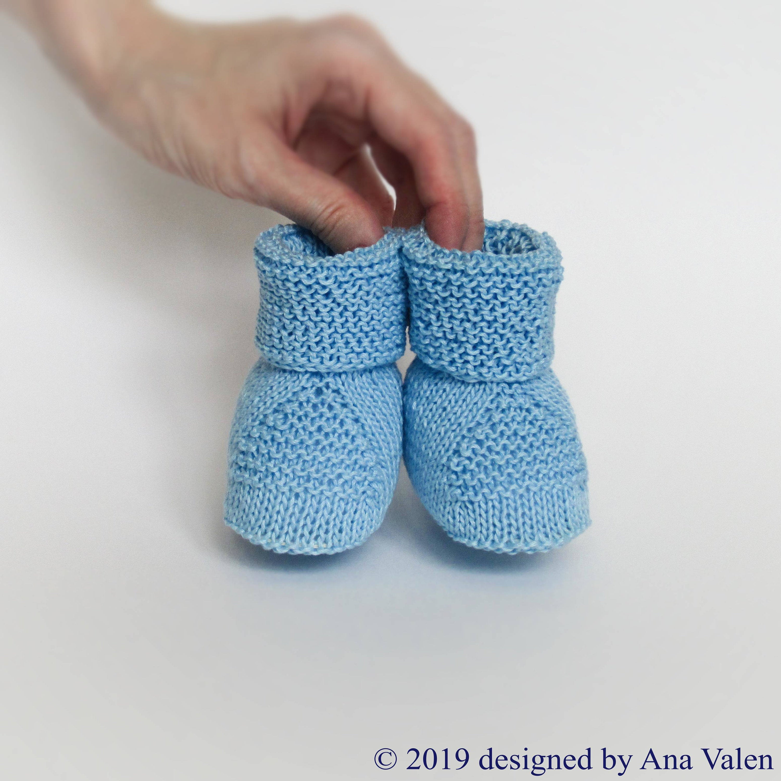 Basic Baby Booties Knitting Pattern Knit Ba Booties Easy Knitting Pattern Pdf Ba Shoes Digital Download Ba Clothing Ba Booties Ba Socks Pattern Ba Knit Pattern