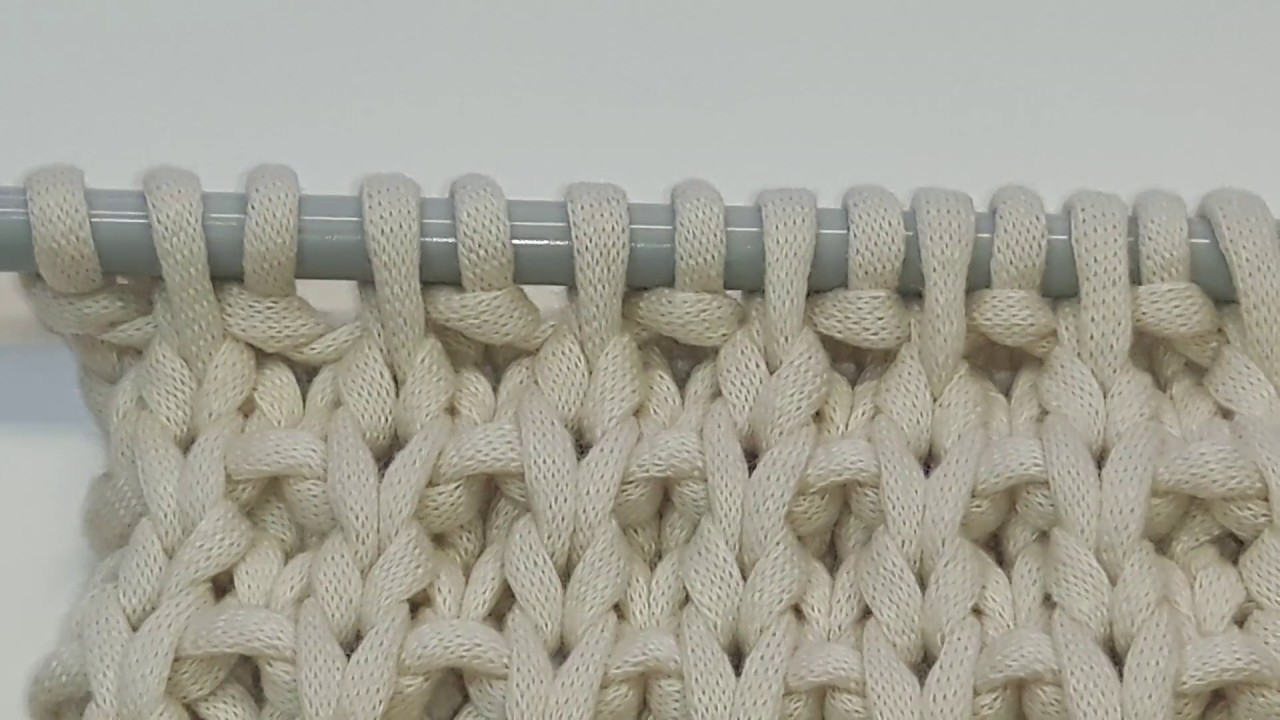Basket Stitch Knitting Pattern How To Knit Basket Rib Stitch Pattern