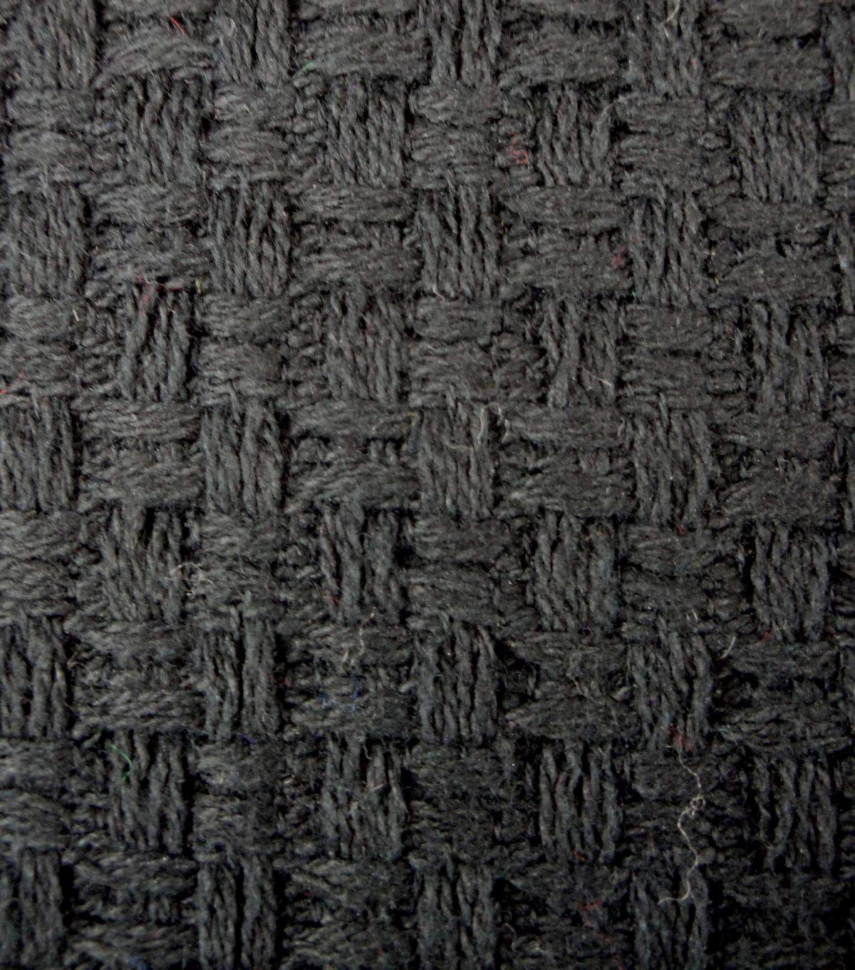 Basket Weave Knit Pattern Yaya Han Cosplay Basketweave Fabric Black