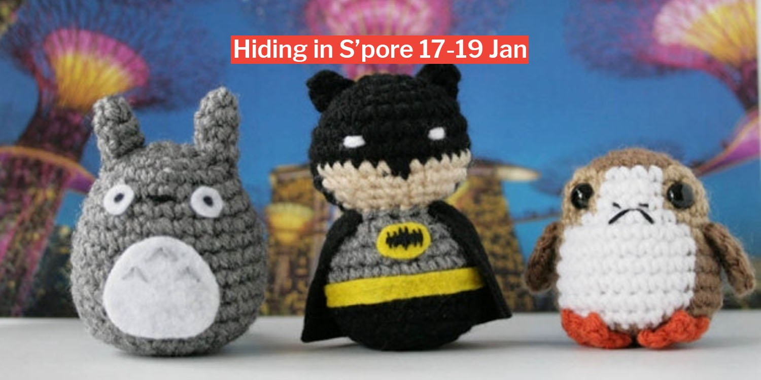 Batman Doll Knitting Pattern These Cute Crochet Dolls Will Be Hidden Around Spore For You To Find