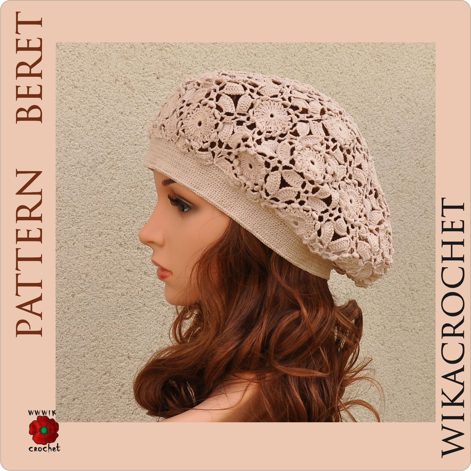Beret Knitting Pattern Easy Wikacrochet Womens Hat Pattern Crochet Hat Patterns Cotton Beret