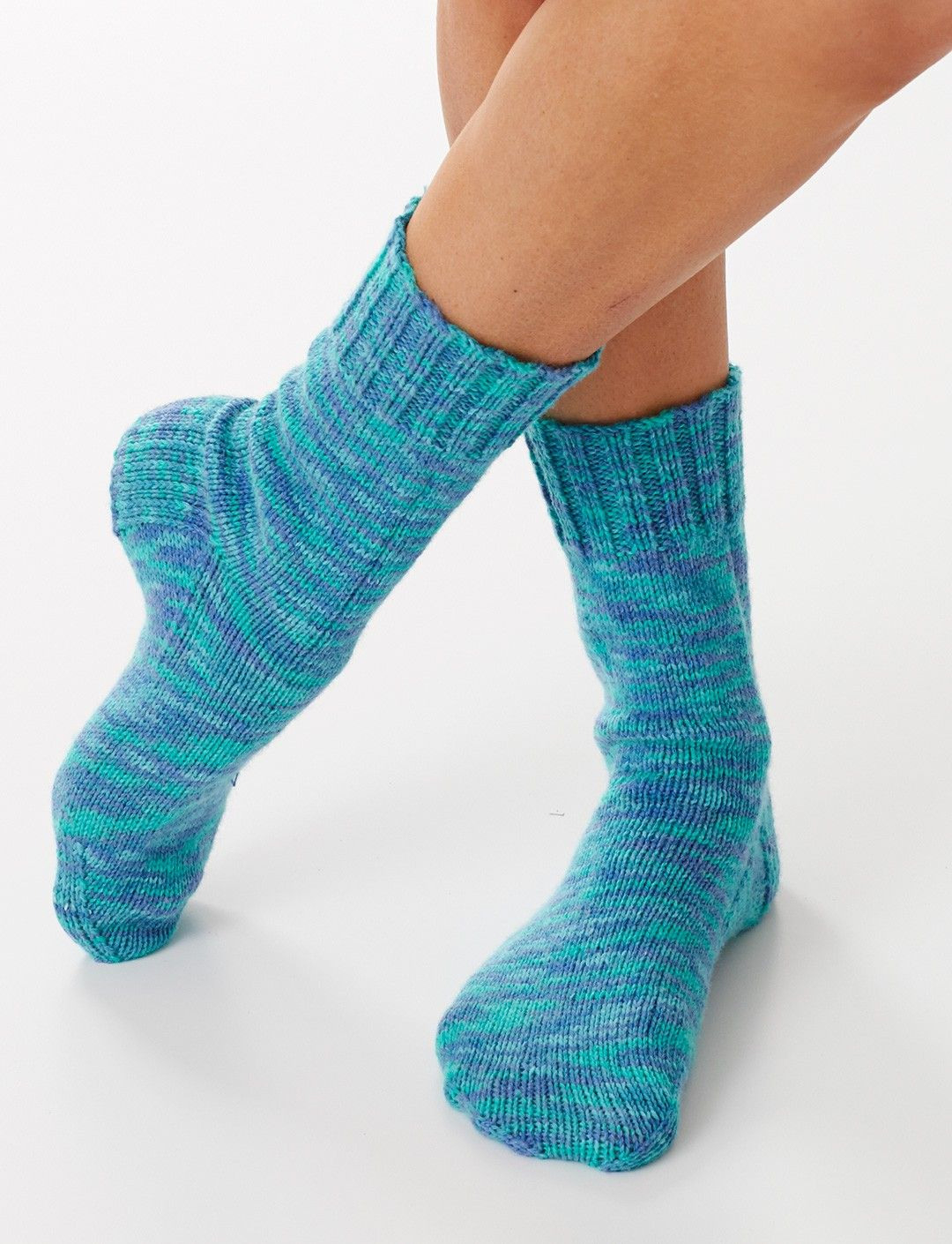 Bernat Patterns Knit Basic Sock Knitting Pattern In Yarnspirations Bernat Basic Socks