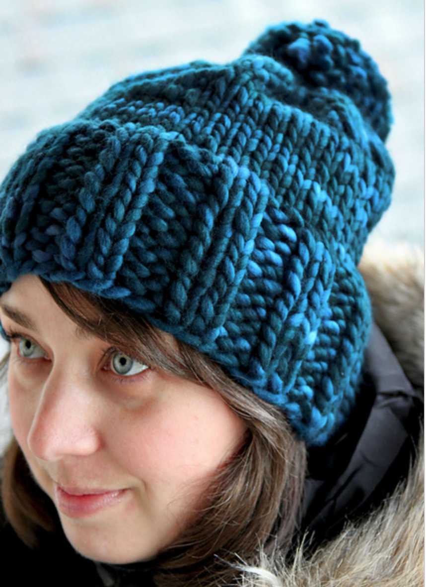 Bulky Knit Hat Pattern Free Bulky Eastlondonknit Shows Tells