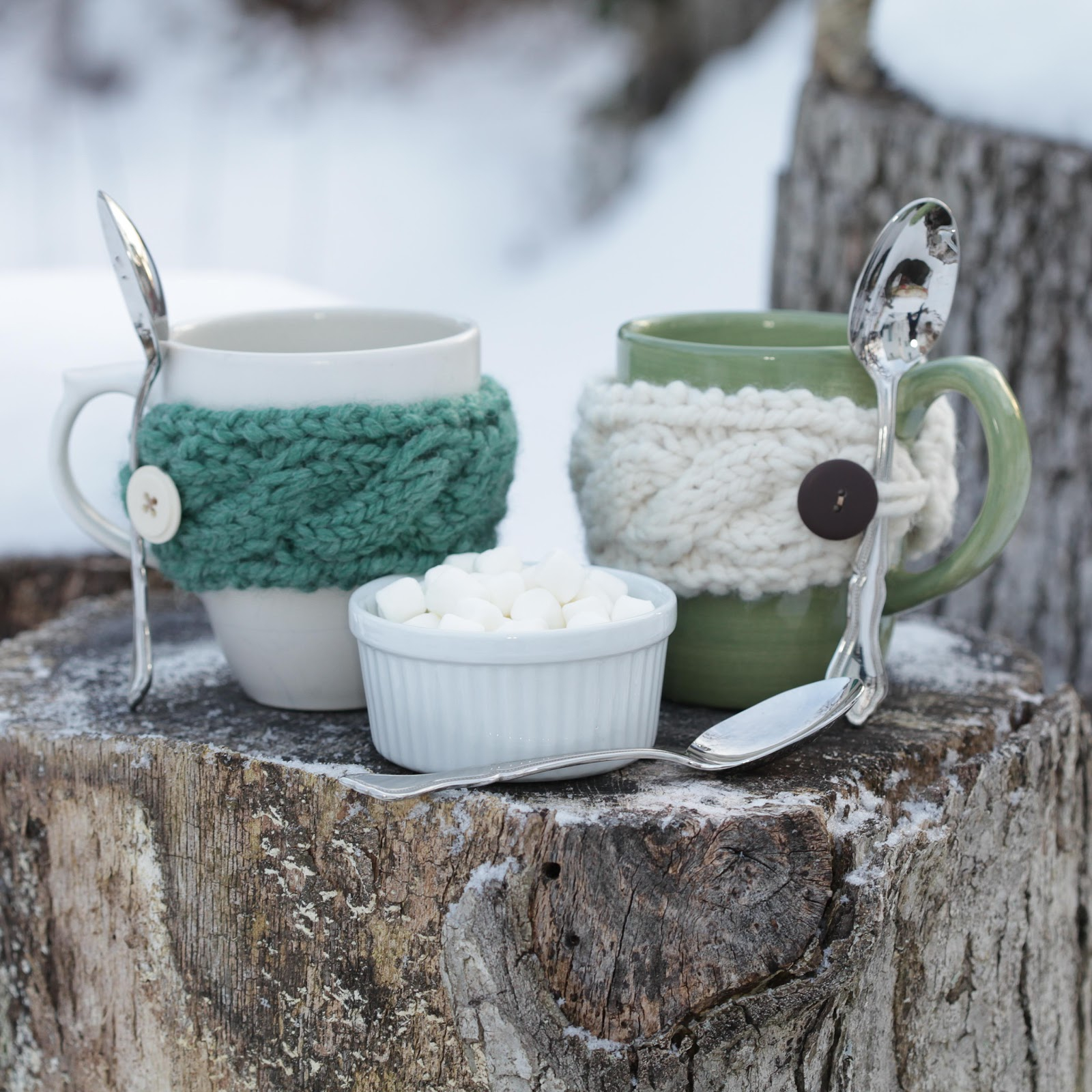 Cable Knit Coffee Cozy Pattern Loom Knit Cable Mug Cozy Loom Knitting This Moment Is Good