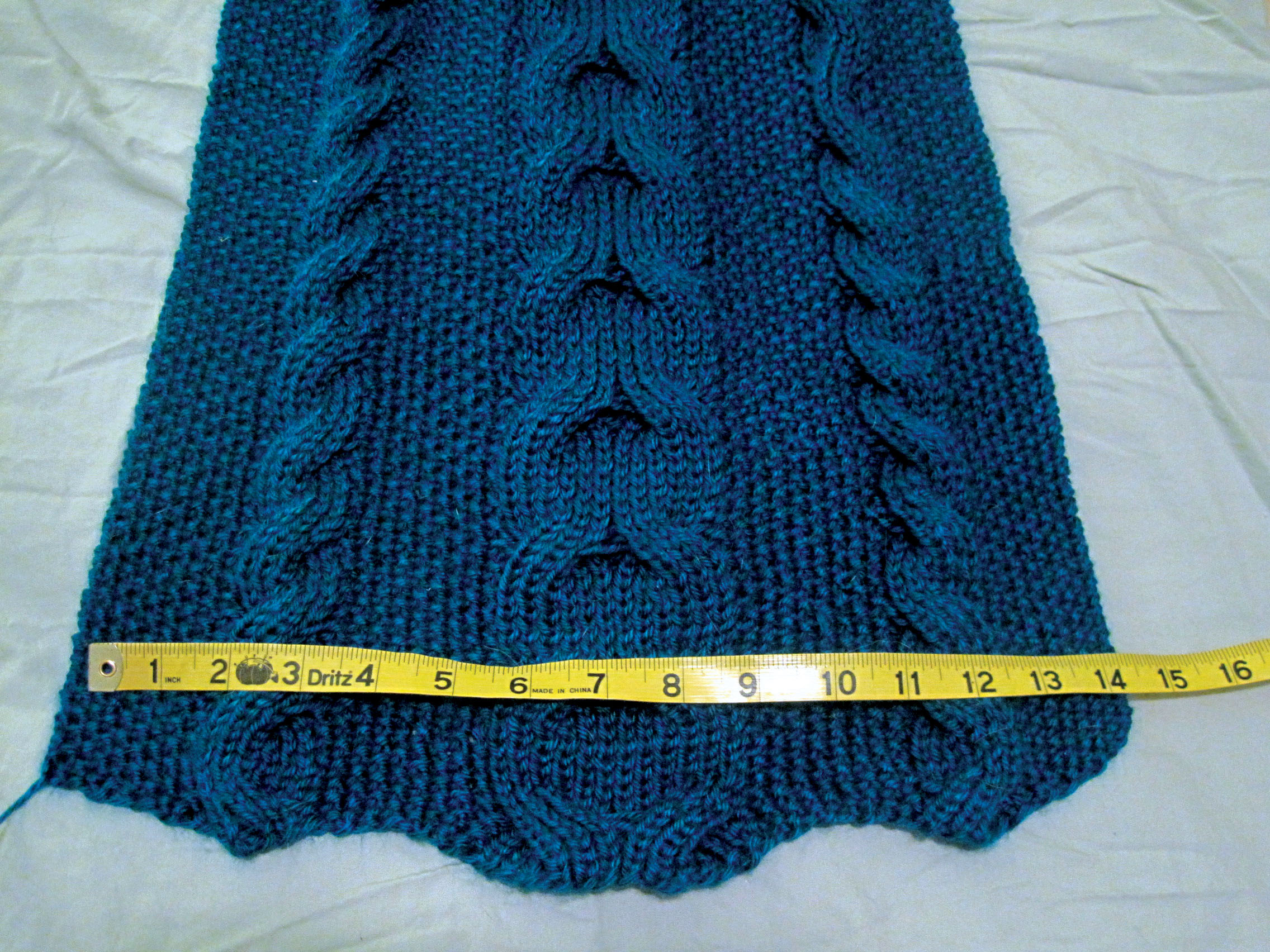 Cable Knitted Scarf Pattern Reversible Cable Scarf From Vogue Knitting The Stitcherati