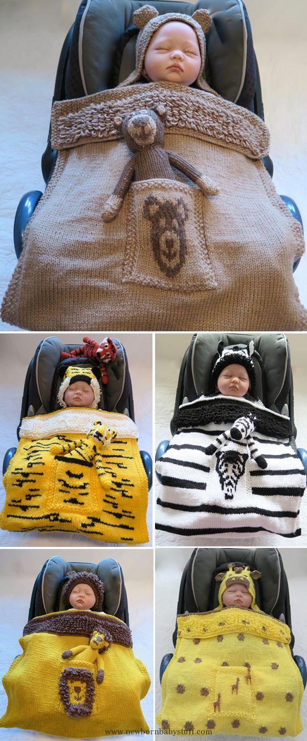 Car Seat Knitted Blanket Pattern Ba Accessories Knitting Pattern For Animal Car Seat Blankets A