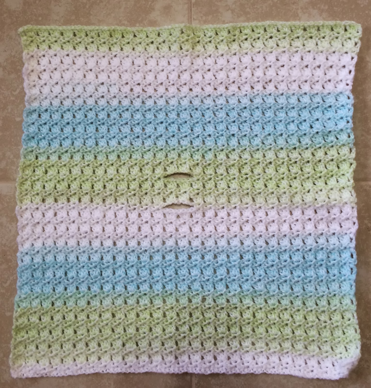 Car Seat Knitted Blanket Pattern Crochet Ba Car Seat Blanket In Primrose Stitch Free Pattern