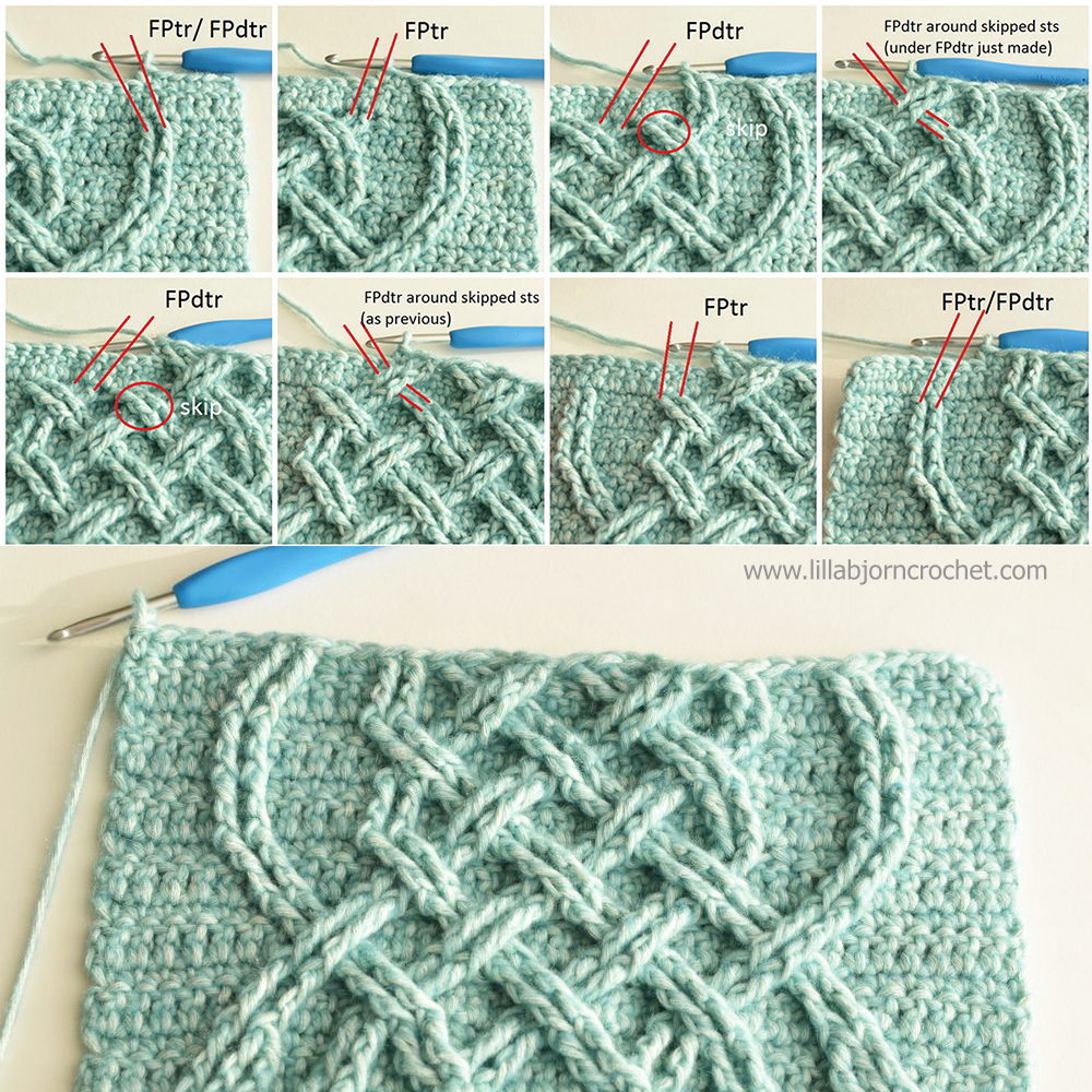 Celtic Afghan Knit Pattern Celtic Tiles Blanket Free Overlay Crochet Pattern Lillabjrns