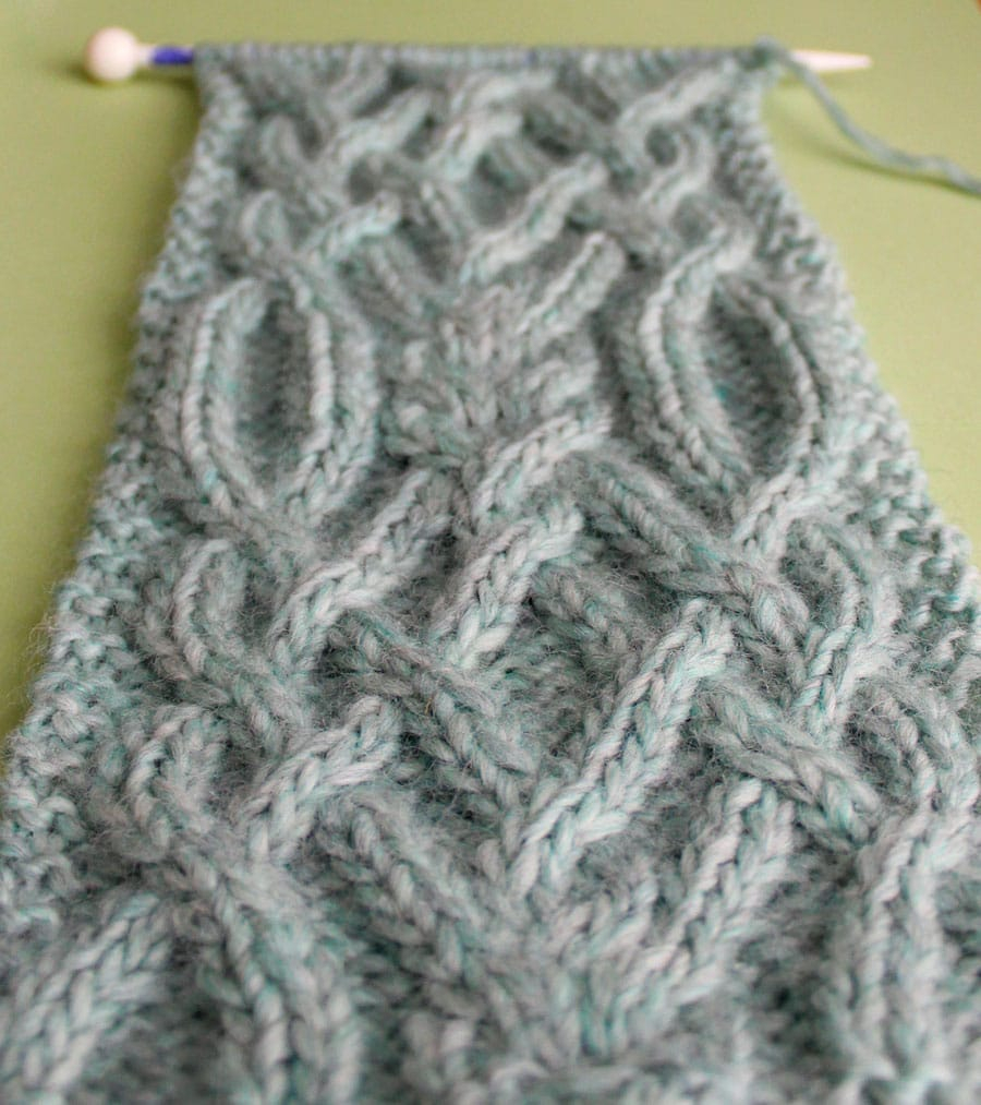 Celtic Afghan Knit Pattern Fancy Celtic Cable Knitting Pattern Studio Knit
