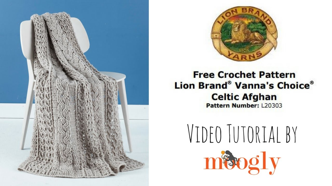 Celtic Afghan Knit Pattern How To Crochet Lion Brand Celtic Afghan