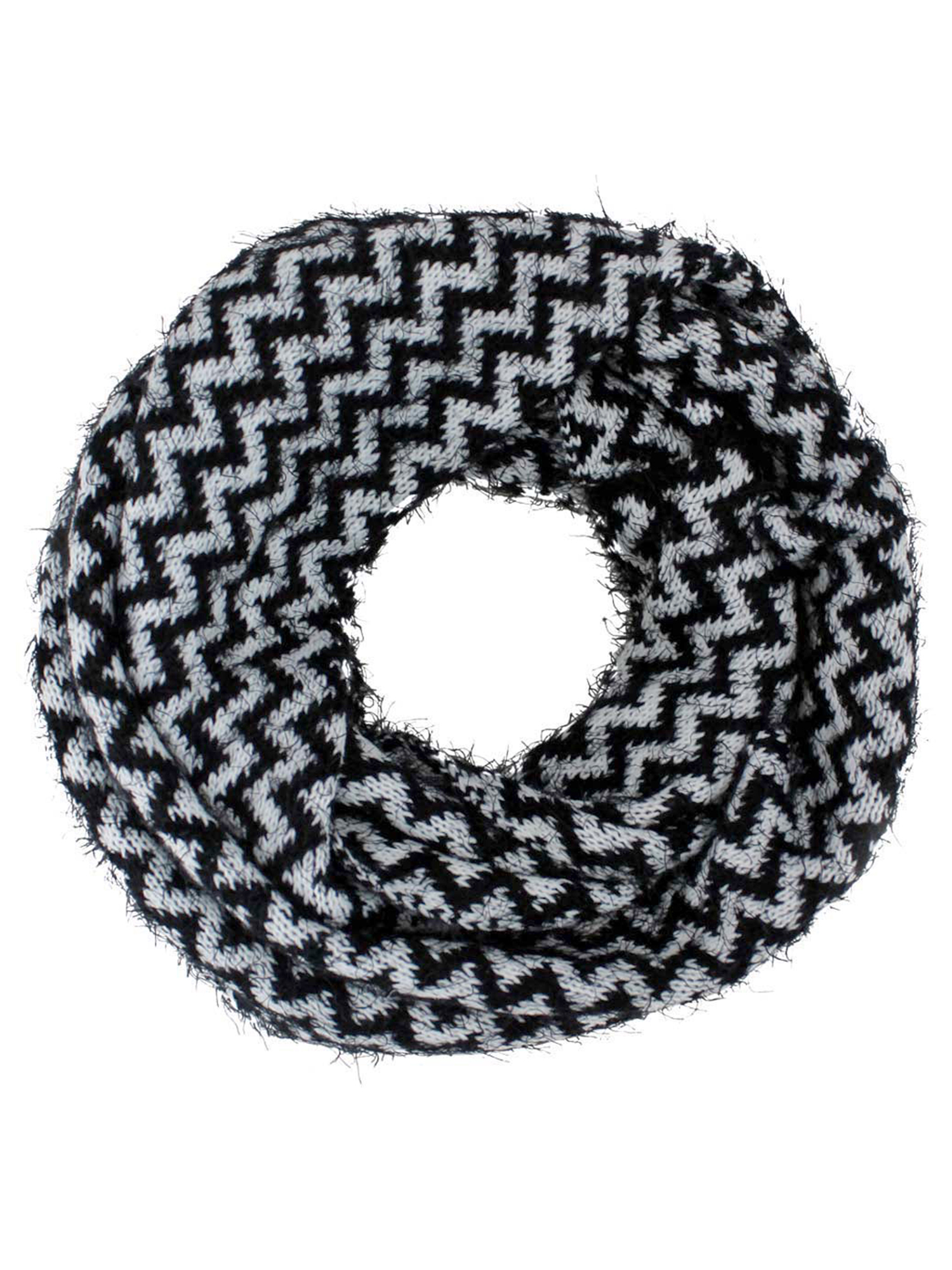 Chevron Infinity Scarf Knitting Pattern Details About Fuzzy Knit Chevron Infinity Scarf