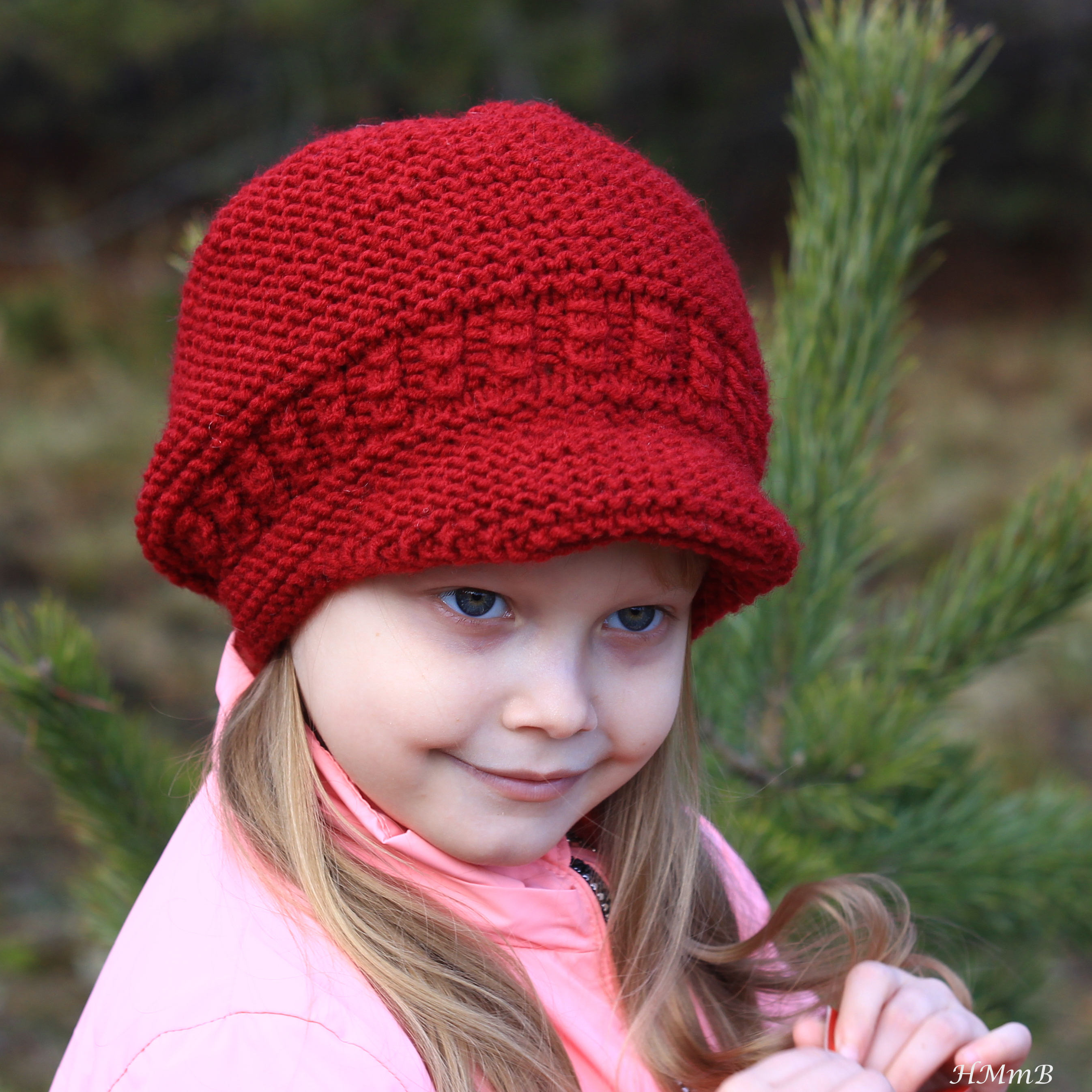 Child's Knitted Hat Pattern Knitting Pattern No 25 Brimmed Hat Pattern Toddler Child And Adult Sizes Knitting Hat Pattern Knitting Pattern Hat Slouchy Hat Pattern