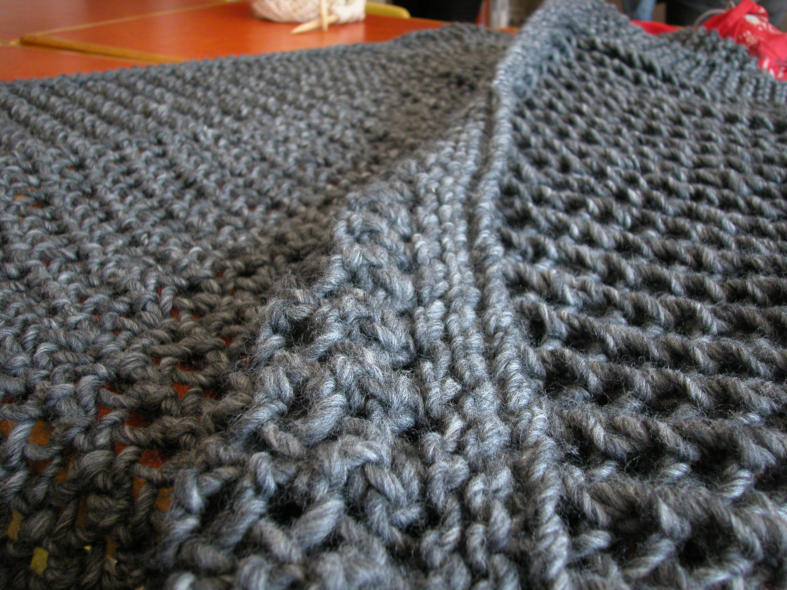 Chunky Knit Blanket Pattern Chunky Knit Blanket Pattern The Knit Cafe