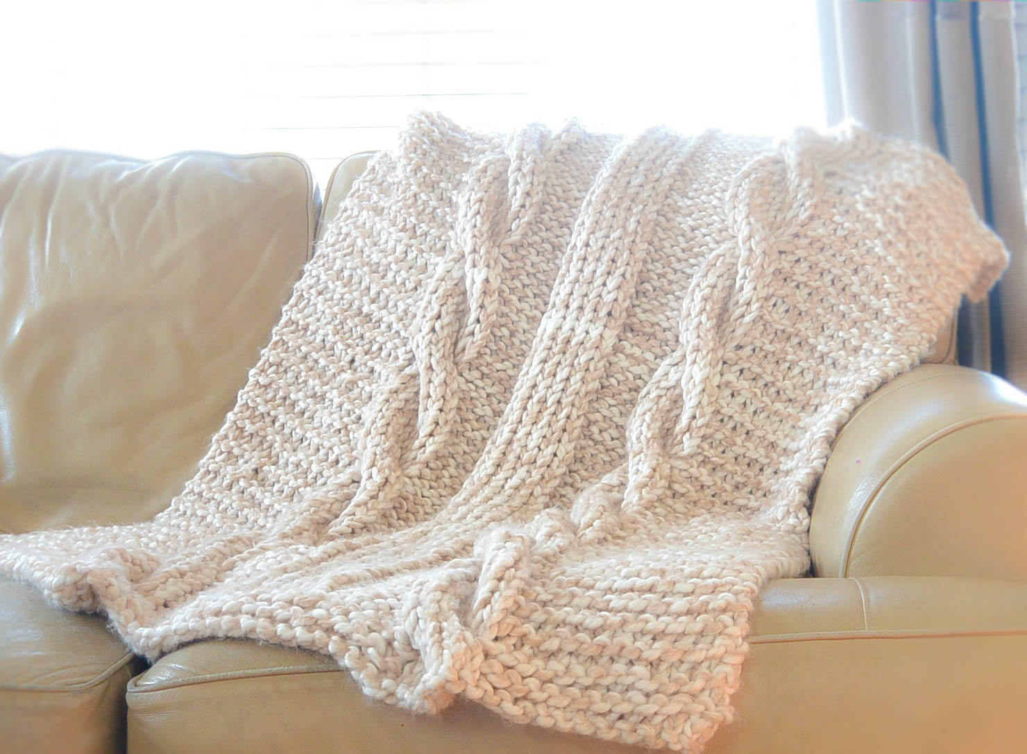 Chunky Knit Blanket Pattern Endless Cables Chunky Knit Throw Pattern Mama In A Stitch