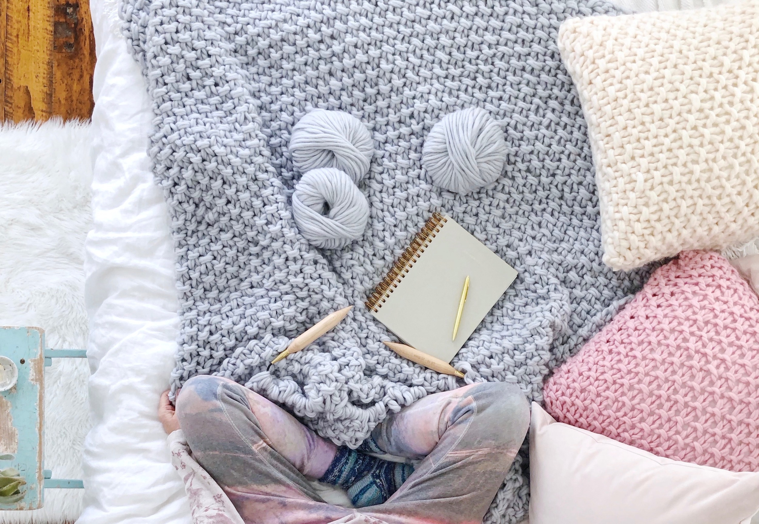 Chunky Wool Throw Knitting Pattern How To Make The Most Insanely Beautiful Chunky Knit Blanket In The