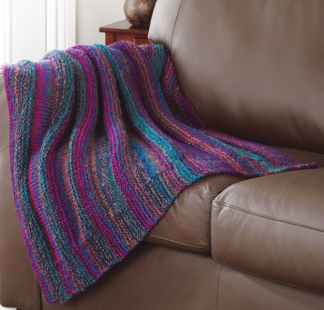 Chunky Wool Throw Knitting Pattern Mary Maxim Free Quick Easy Lap Blanket Pattern