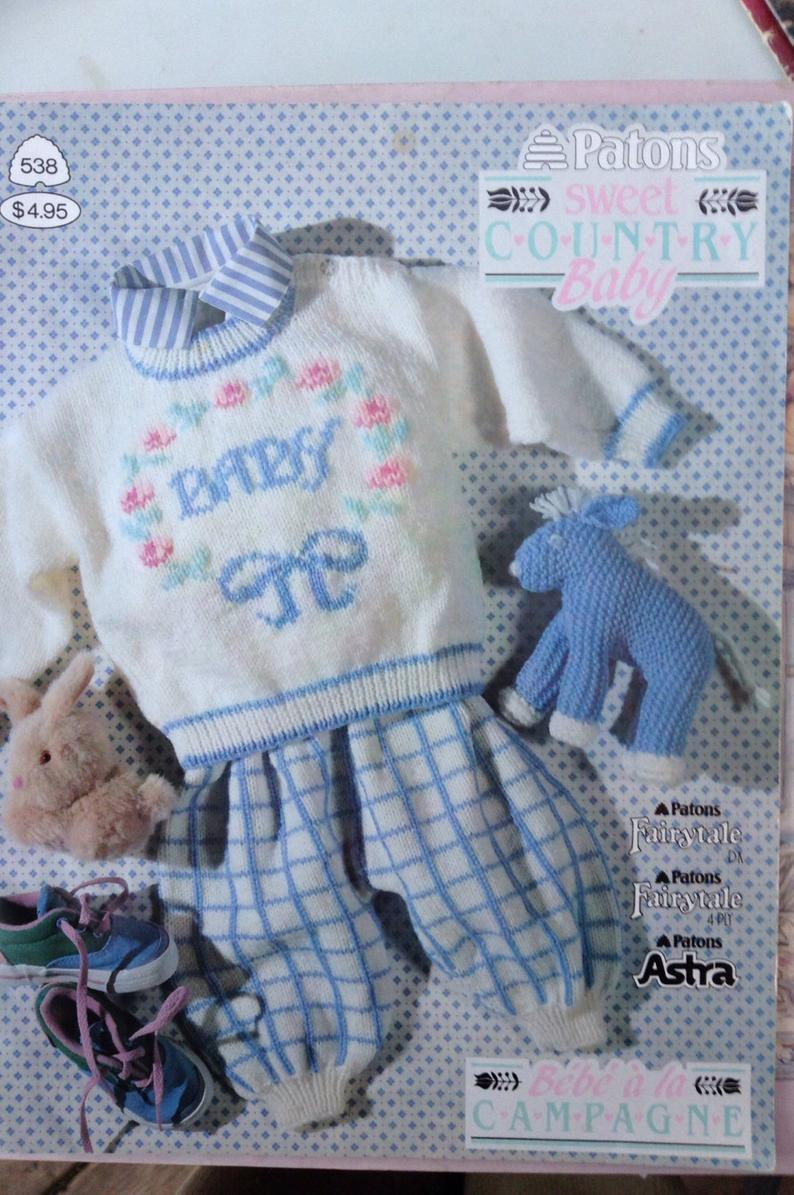 Designer Baby Knitting Patterns Sweet Country Ba Knitting Patterns