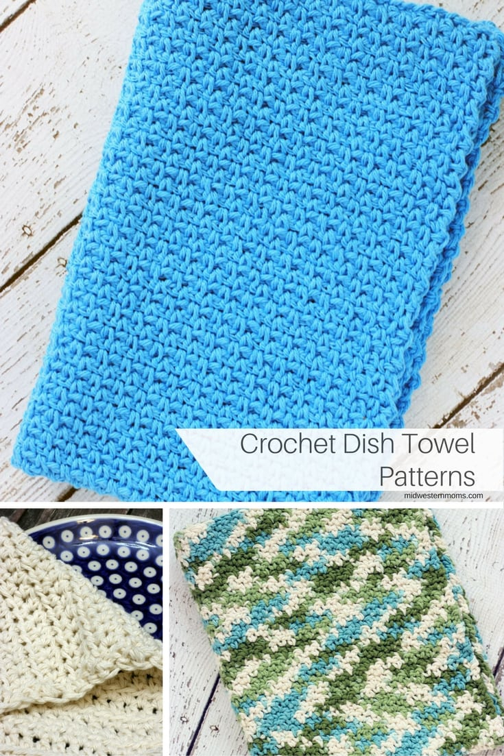 Dish Towel Knitting Pattern Free Crochet Dish Towel Patterns
